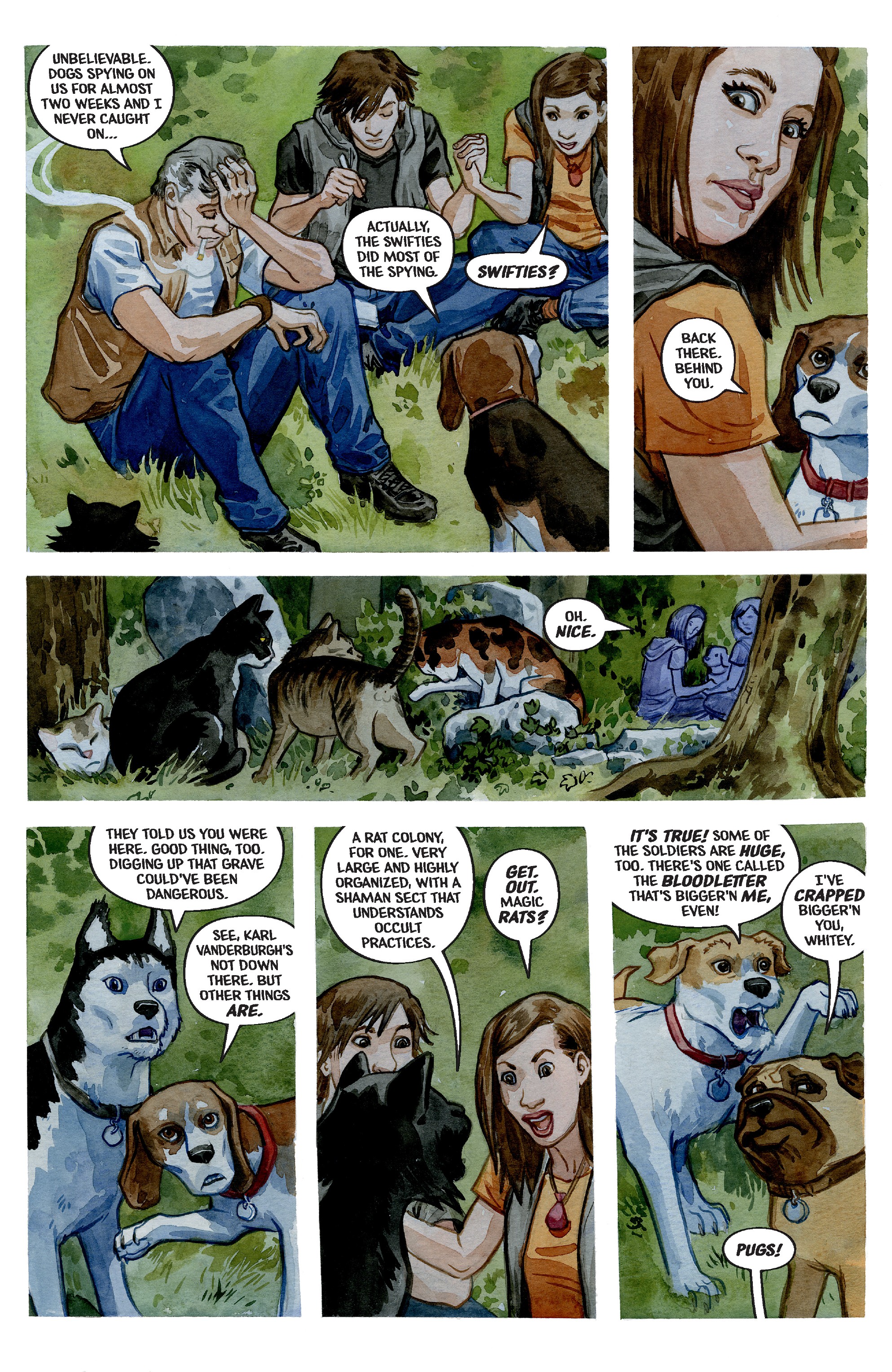 Read online Beasts of Burden: The Presence of Others comic -  Issue #1 - 8