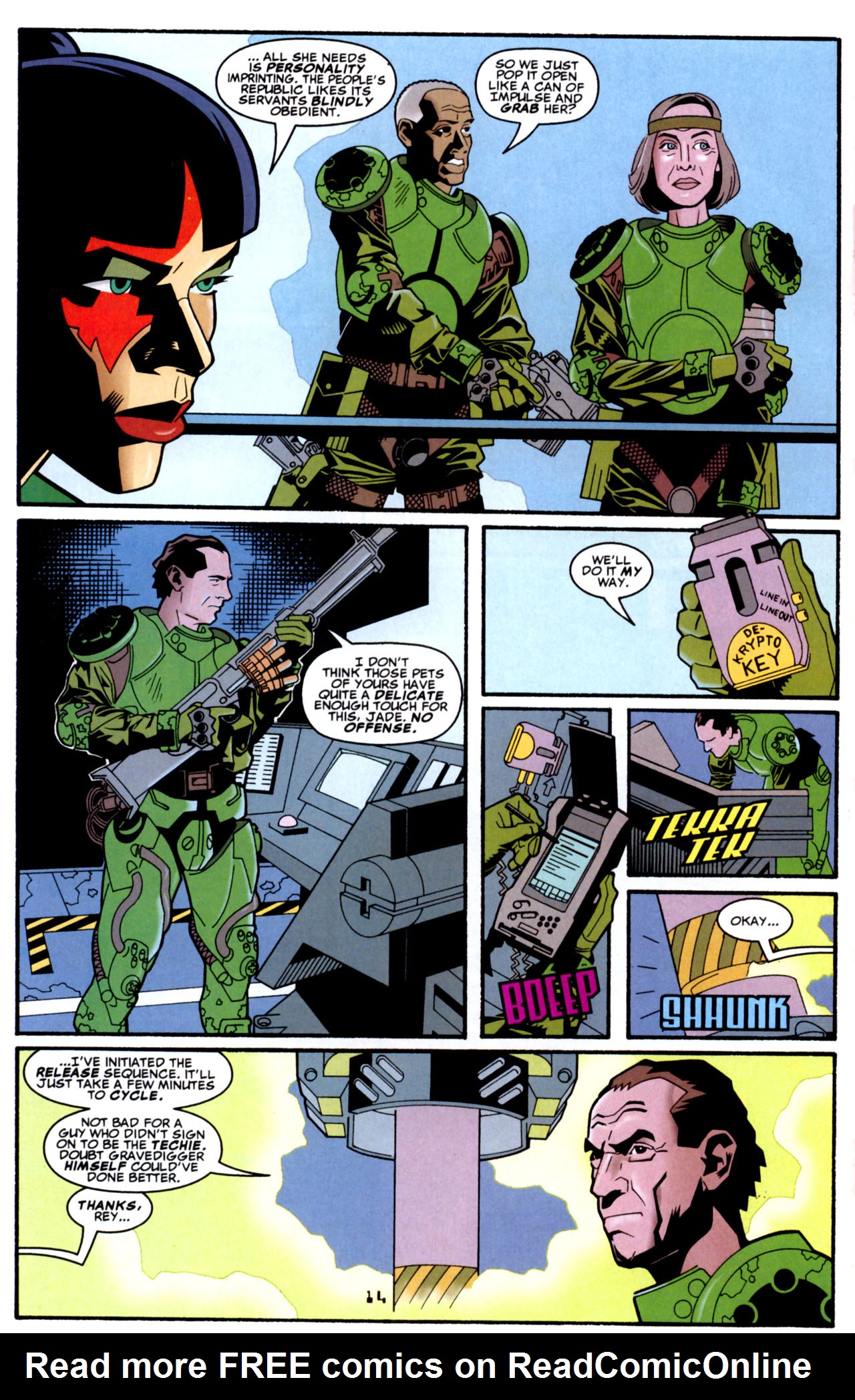 Read online Tangent Comics/ Powergirl comic -  Issue # Full - 13