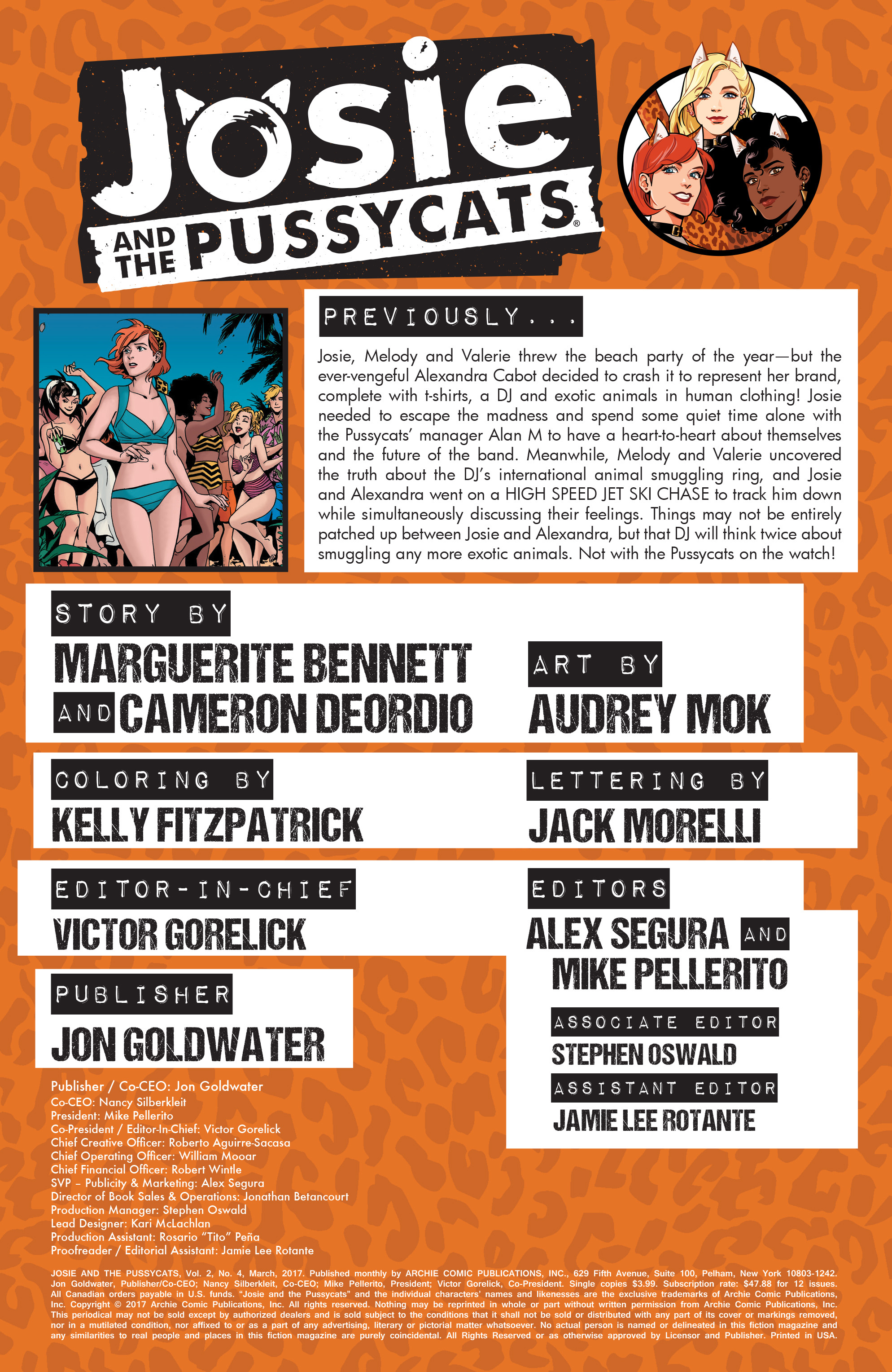 Read online Josie and the Pussycats comic -  Issue #4 - 2