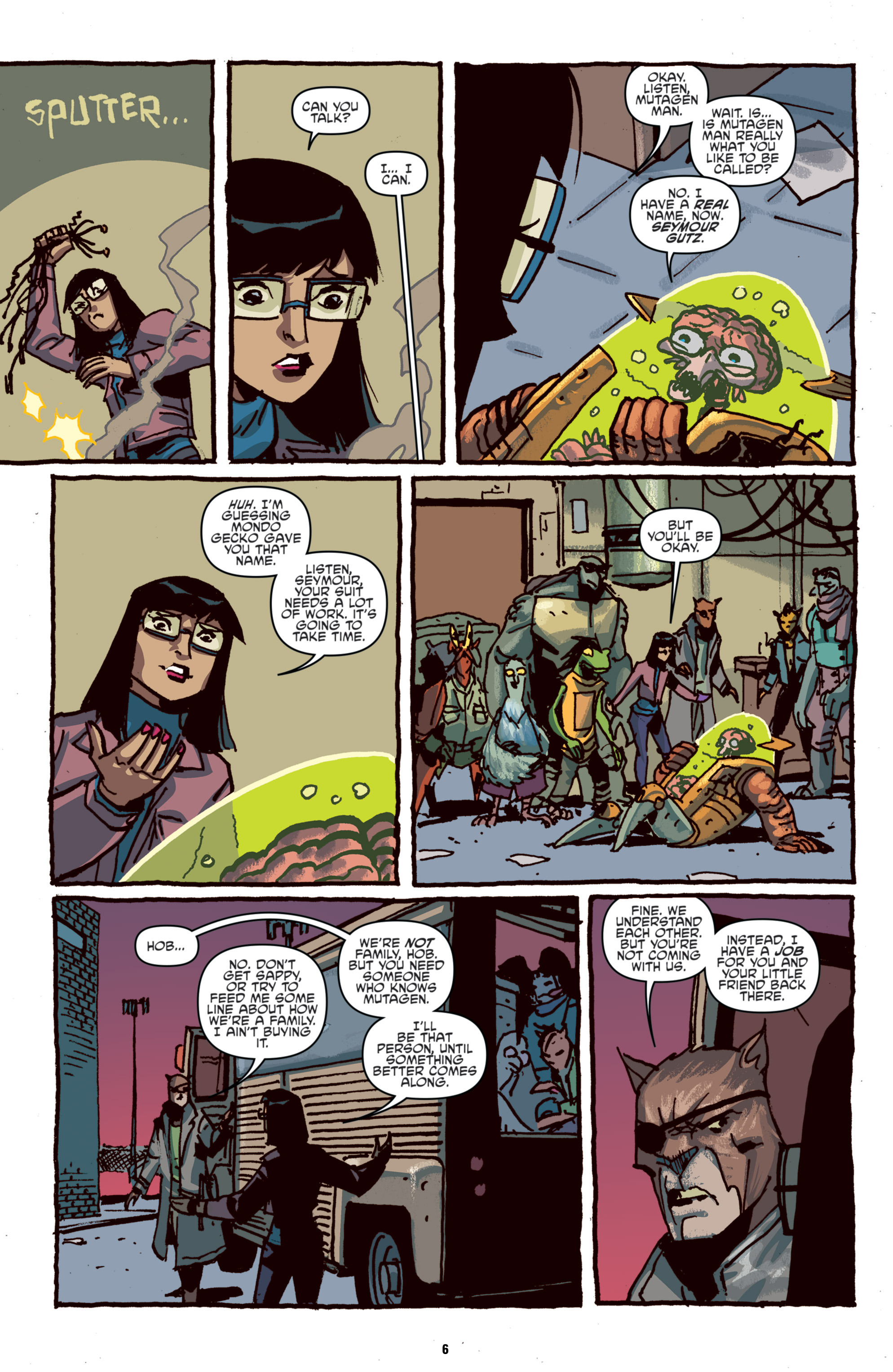 Read online Teenage Mutant Ninja Turtles: Mutanimals comic -  Issue #4 - 8