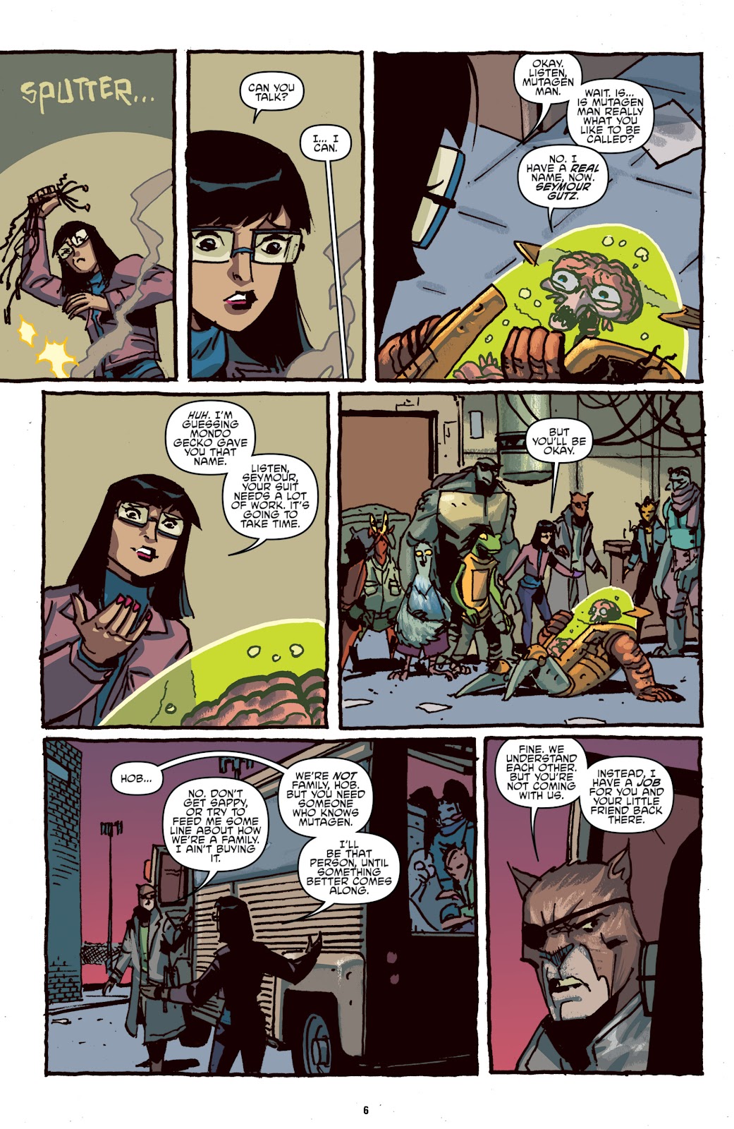 Teenage Mutant Ninja Turtles: Mutanimals issue 4 - Page 8