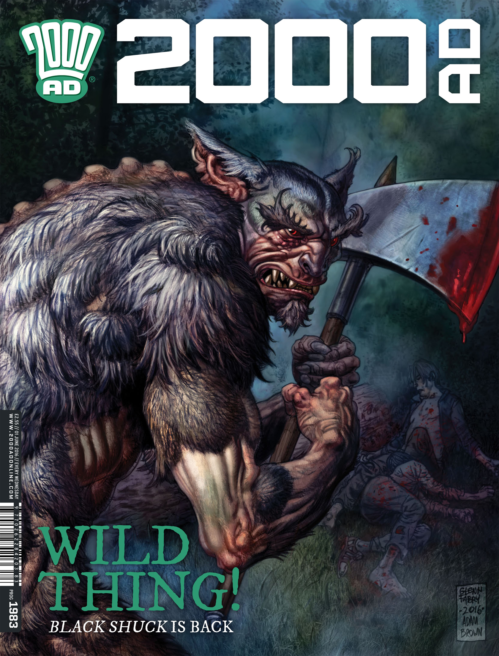 Read online 2000 AD comic -  Issue #1983 - 1