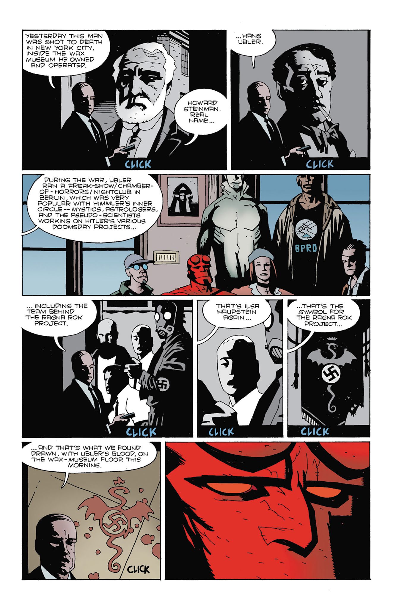 Read online Hellboy: Wake the Devil comic -  Issue # _TPB - 19