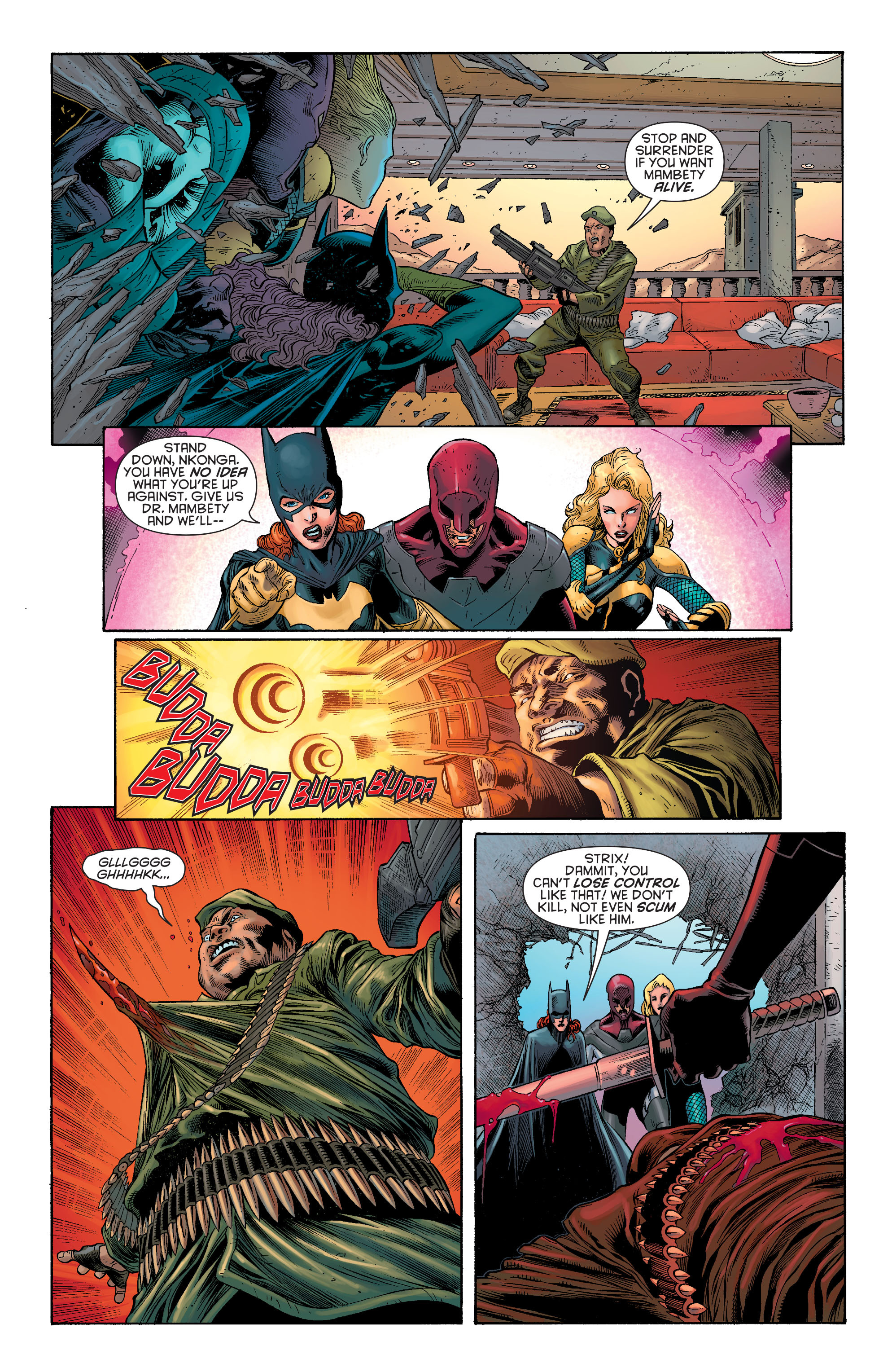 Read online Birds of Prey (2011) comic -  Issue #32 - 16