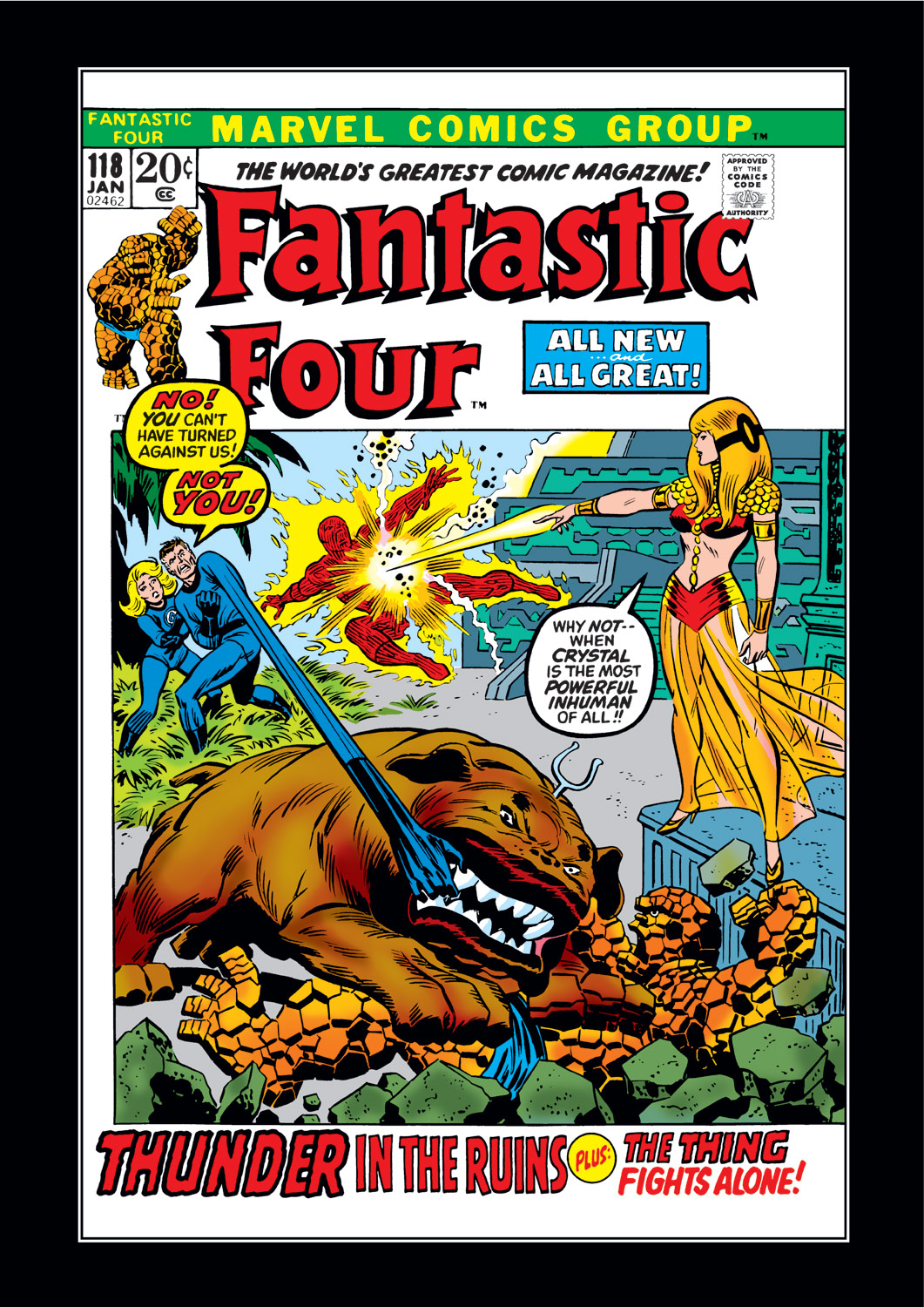 Read online Fantastic Four (1961) comic -  Issue #118 - 1