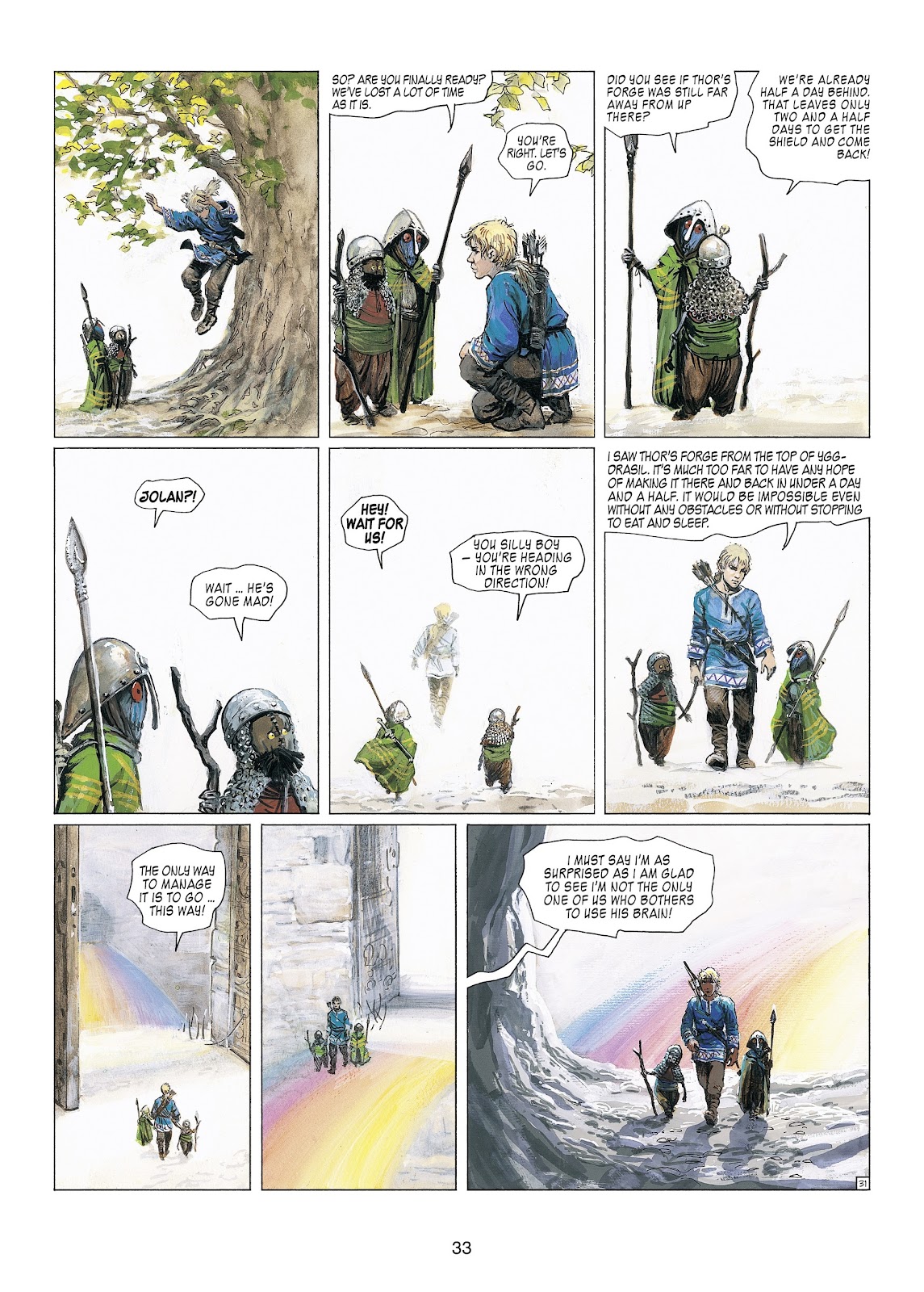 Read online Thorgal comic -  Issue #23 - 35