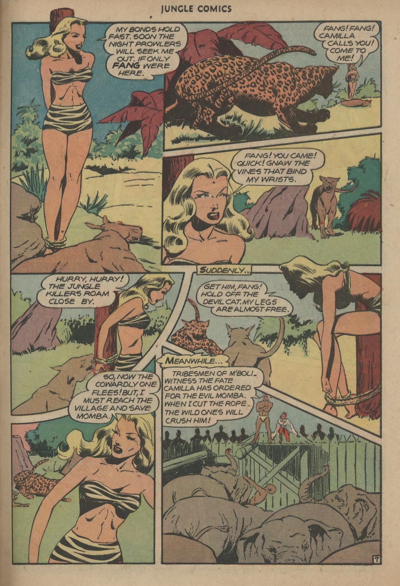 Read online Jungle Comics comic -  Issue #81 - 49