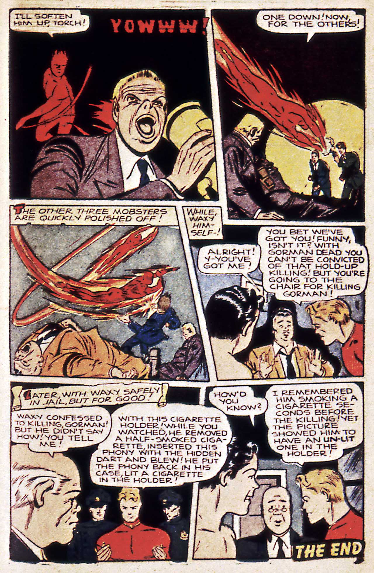 Read online The Human Torch (1940) comic -  Issue #20 - 20