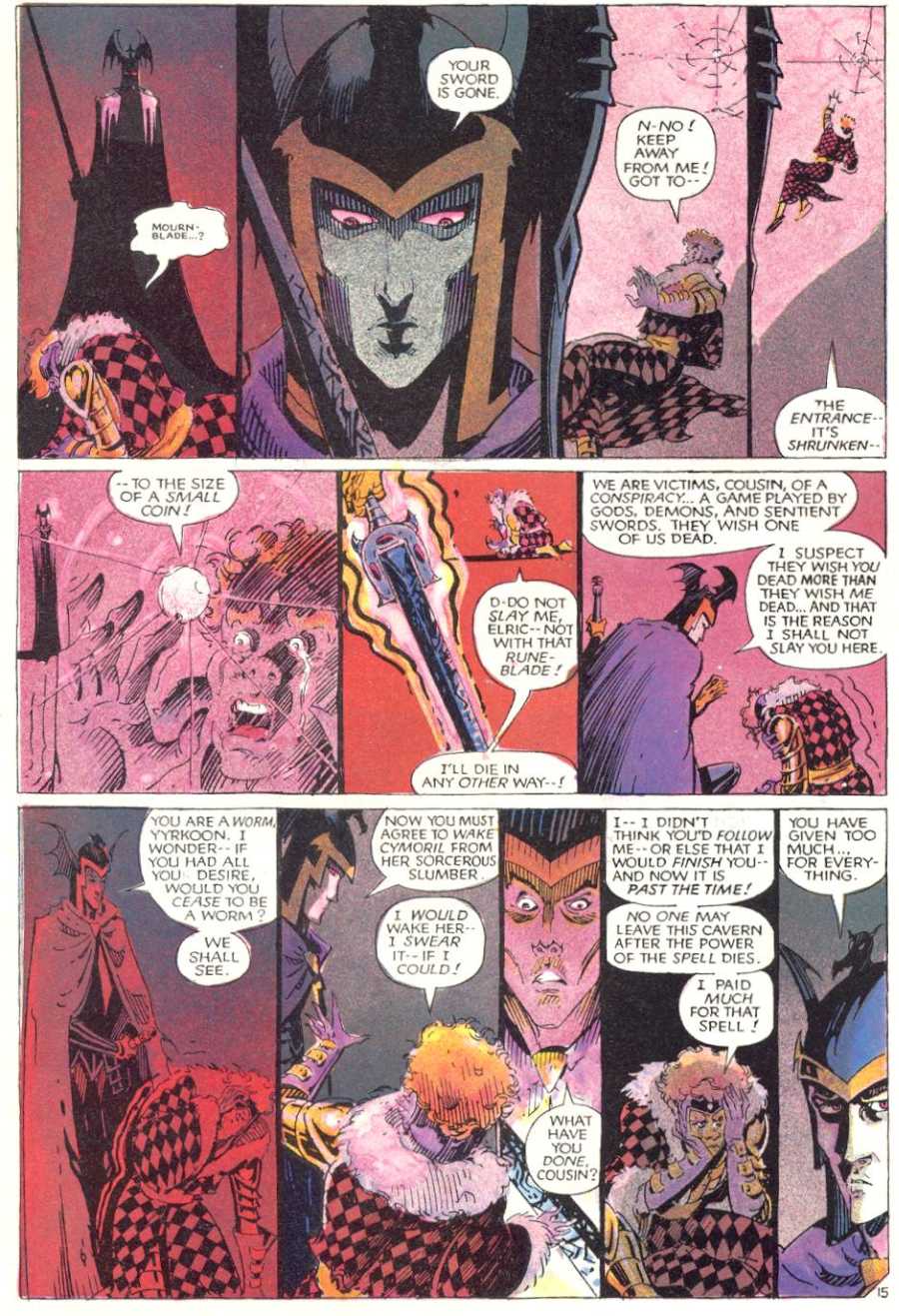 Read online Elric (1983) comic -  Issue #6 - 16