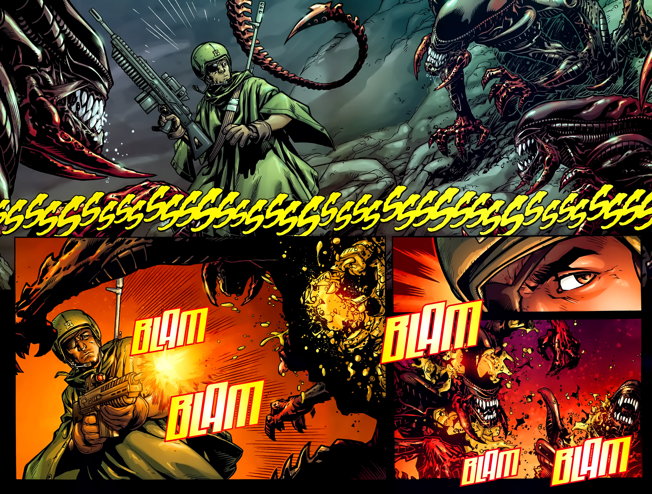 Read online Aliens (2009) comic -  Issue #1 - 5