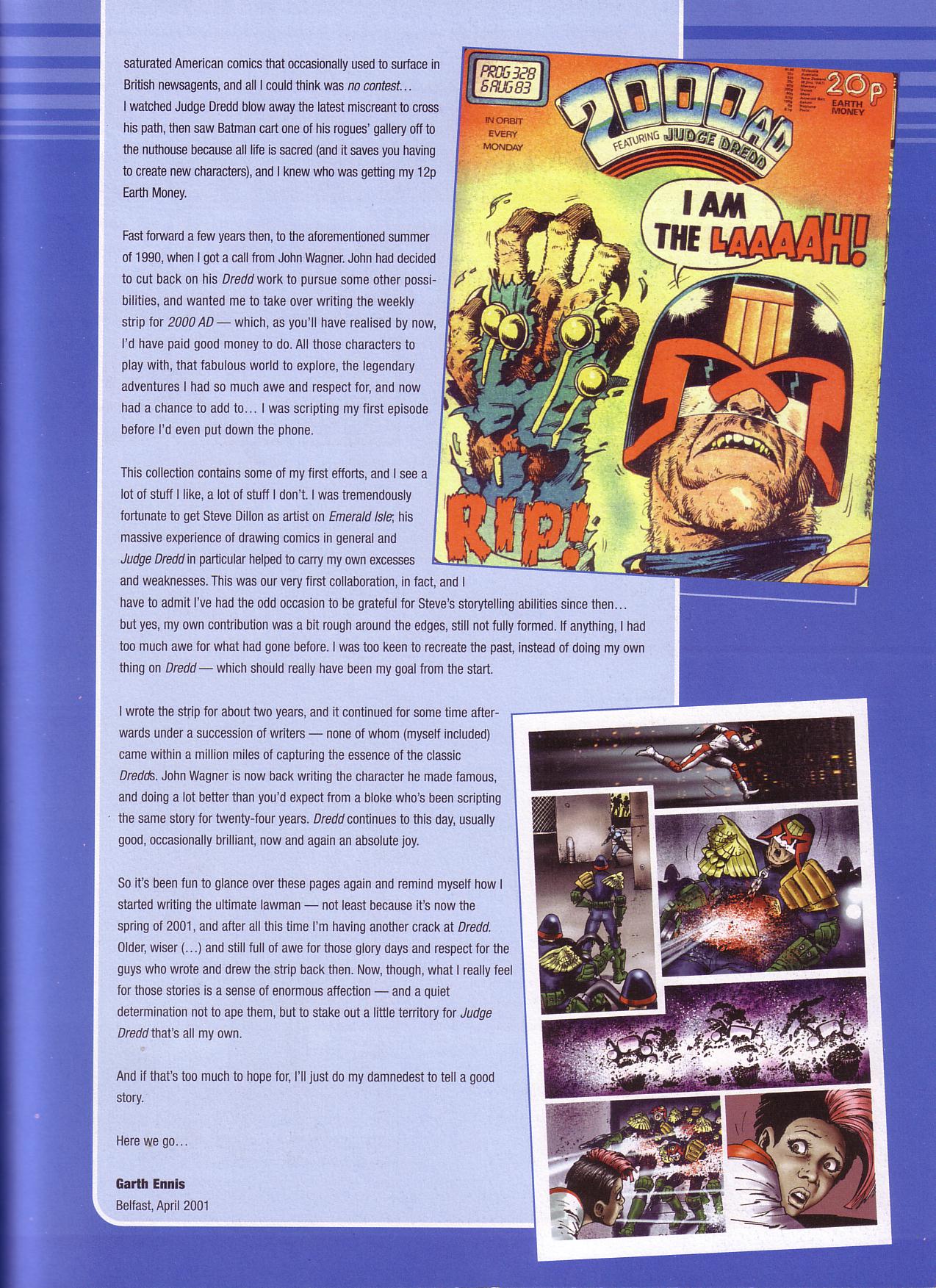 Read online Judge Dredd: Emerald Isle comic -  Issue # TPB - 5