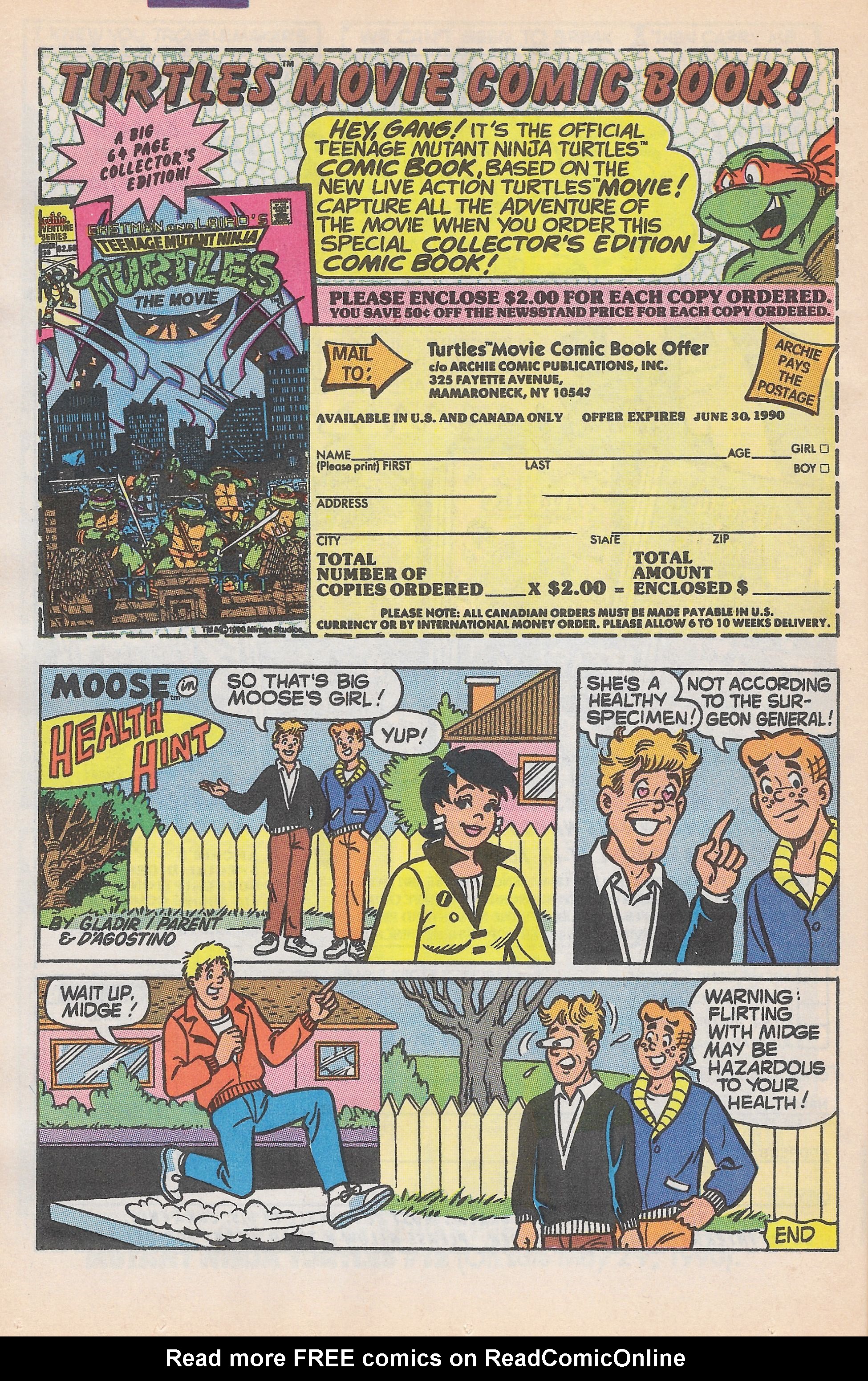Read online Life With Archie (1958) comic -  Issue #279 - 26