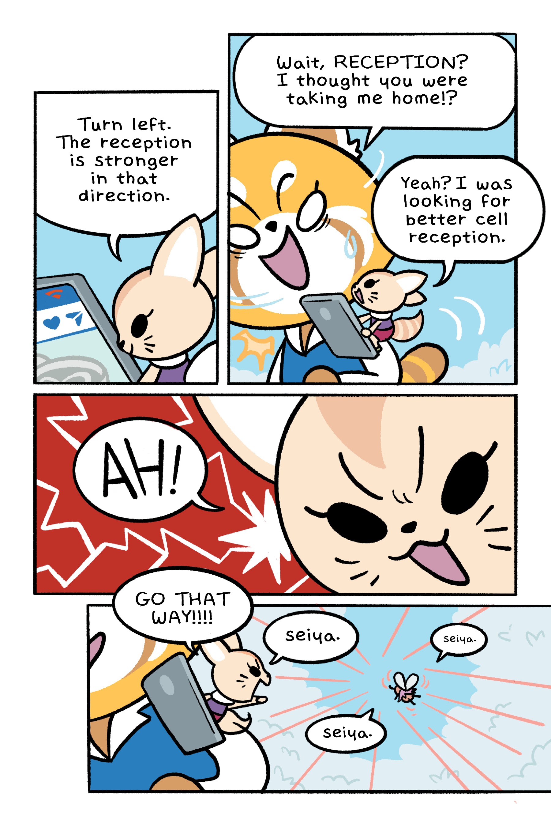 Read online Aggretsuko: Down the Rabbit Hole comic -  Issue # TPB - 43