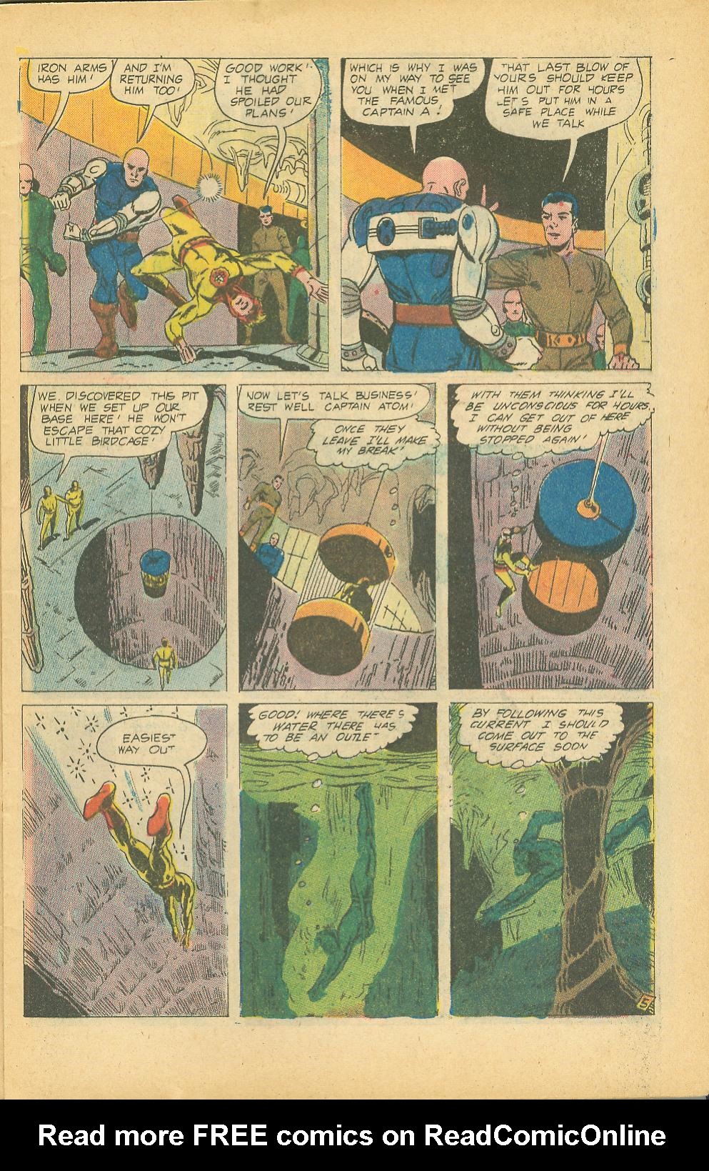 Read online Captain Atom (1965) comic -  Issue #84 - 9