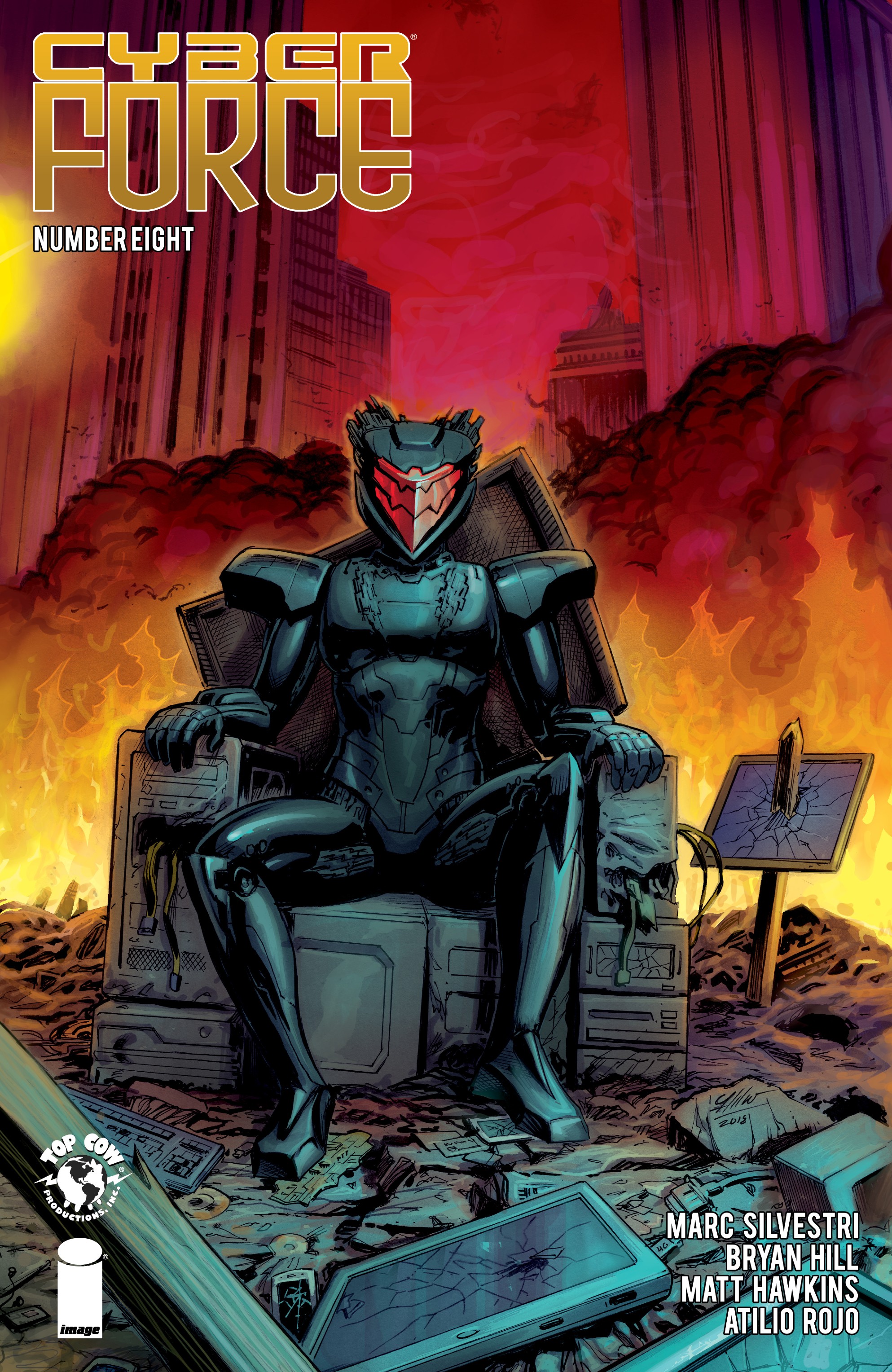Read online Cyber Force comic -  Issue #8 - 1