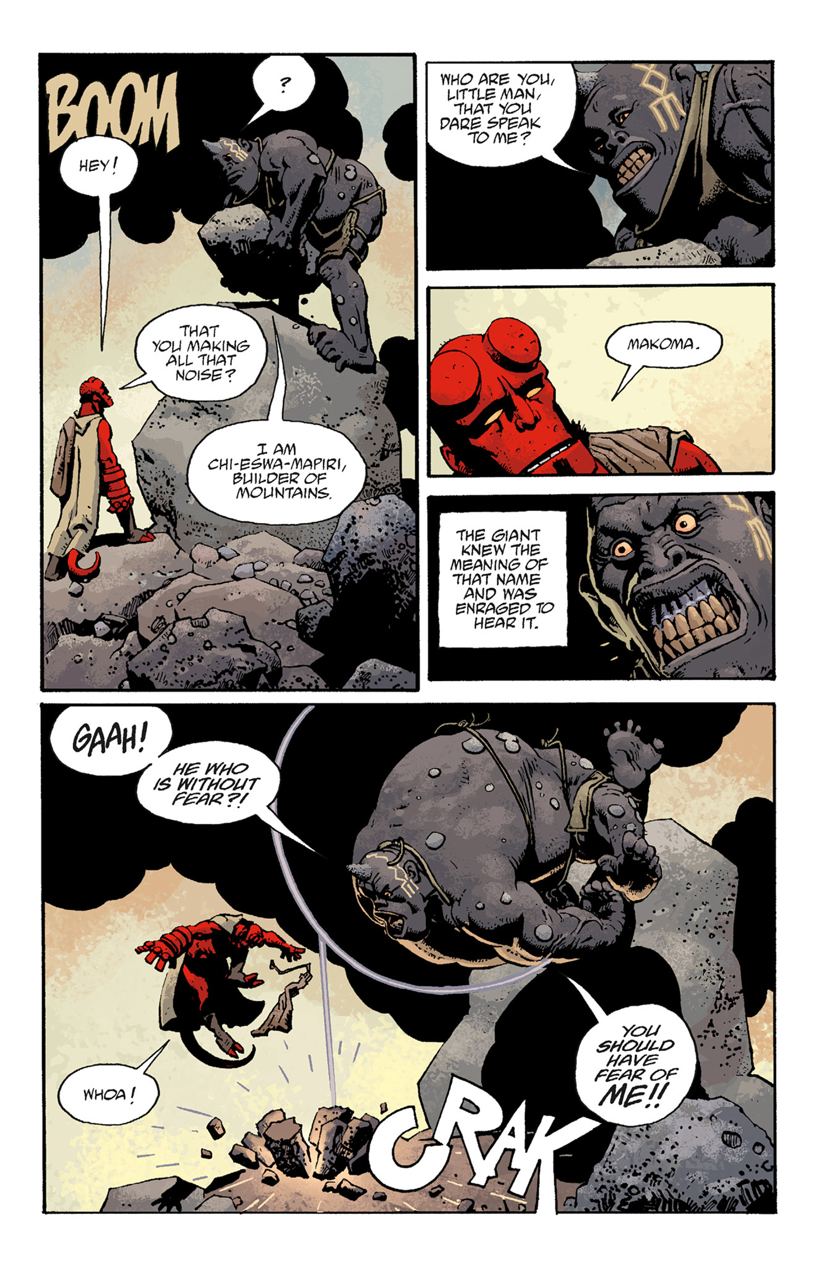 Read online Hellboy: The Troll Witch and Others comic -  Issue # TPB - 95