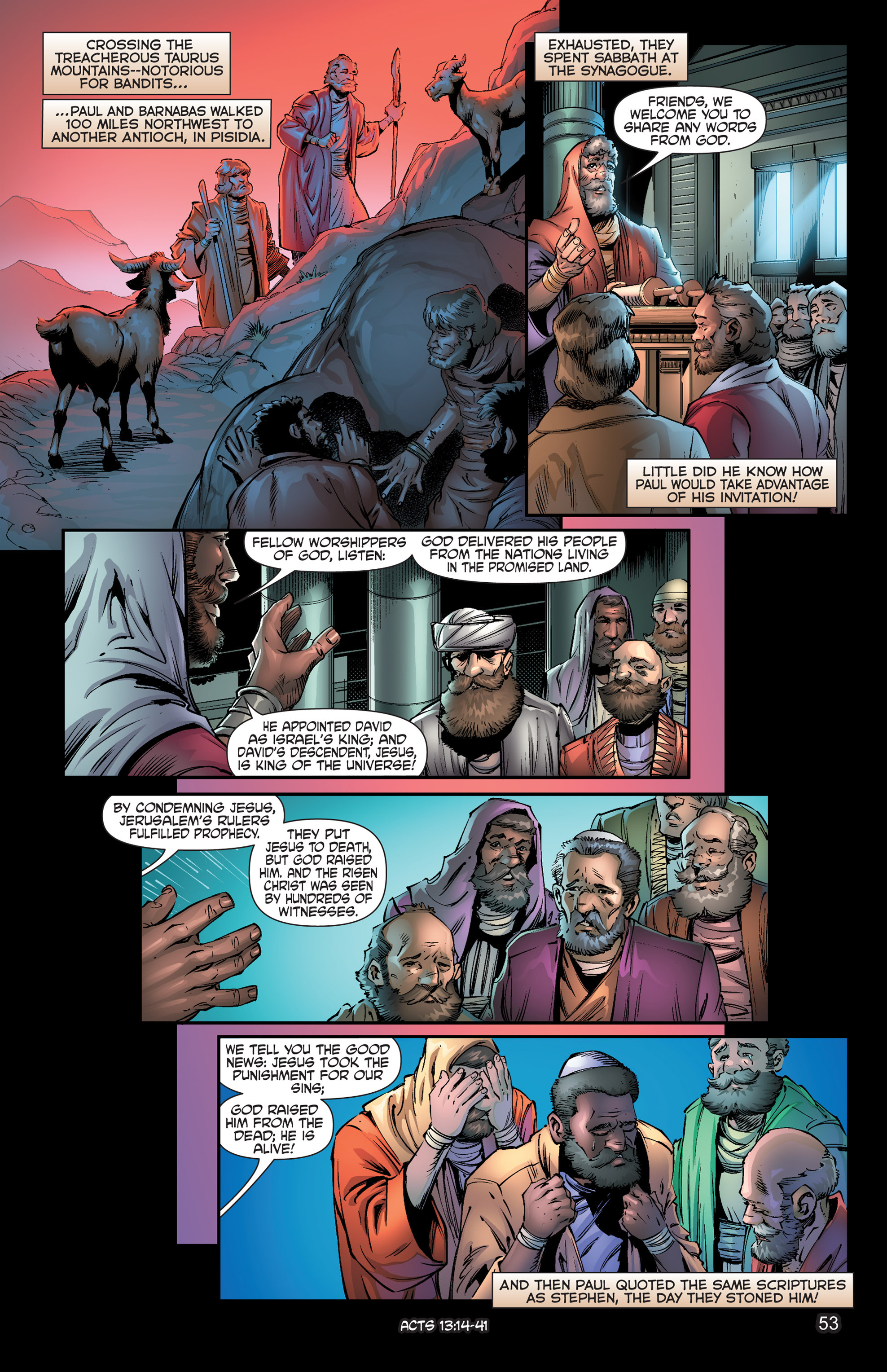 Read online The Kingstone Bible comic -  Issue #10 - 58