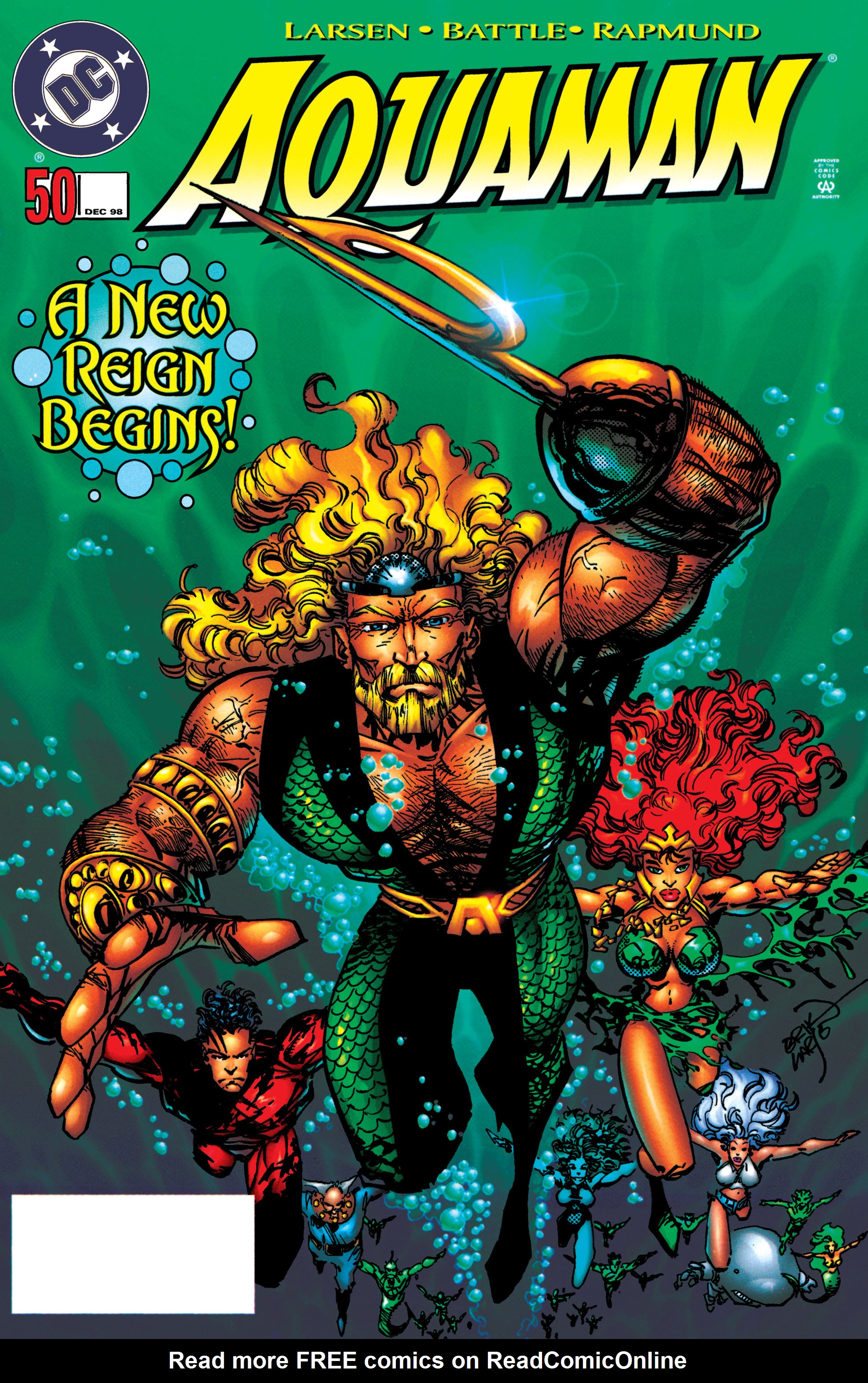 Read online Aquaman (1994) comic -  Issue #50 - 1
