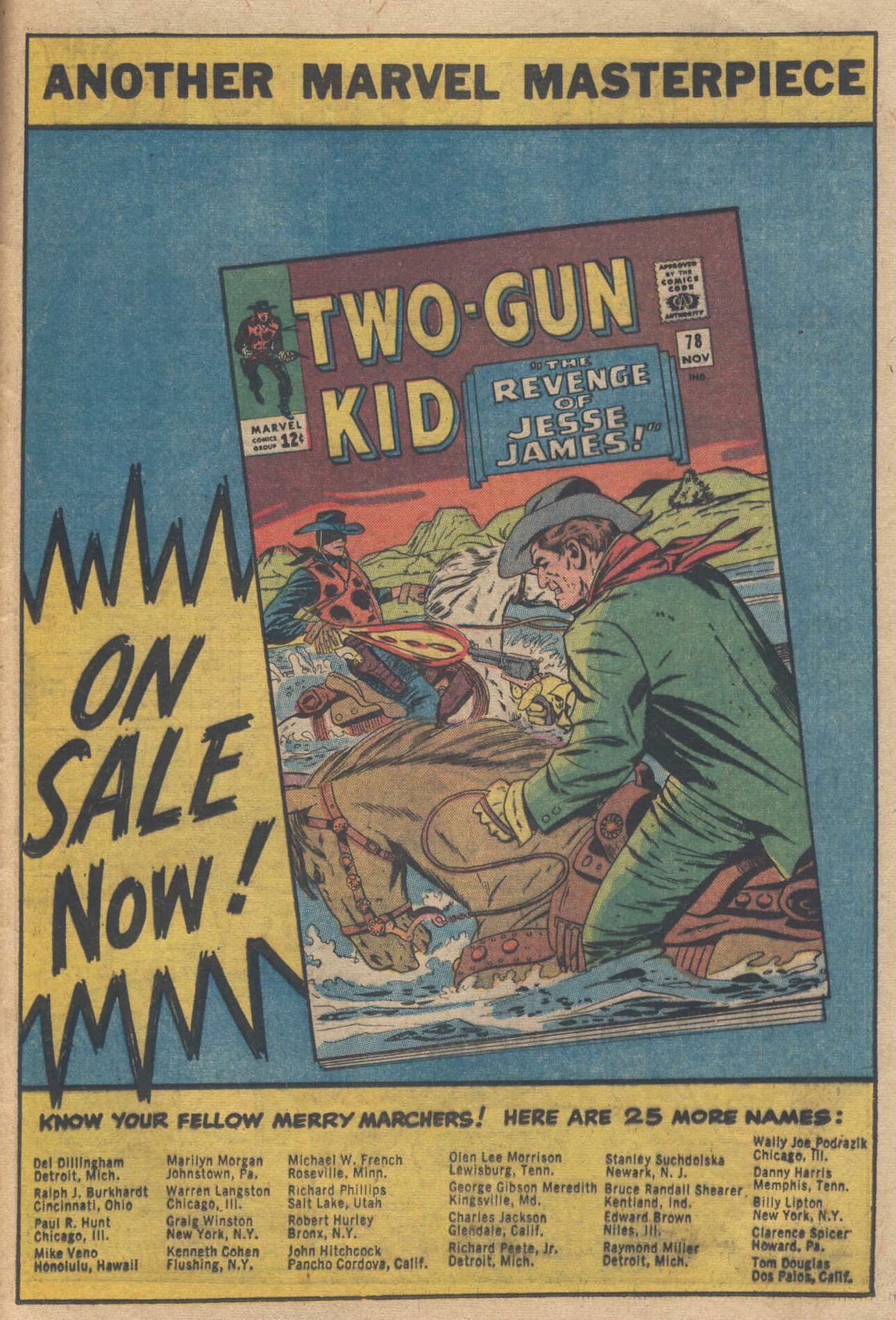 Read online Kid Colt Outlaw comic -  Issue #125 - 24