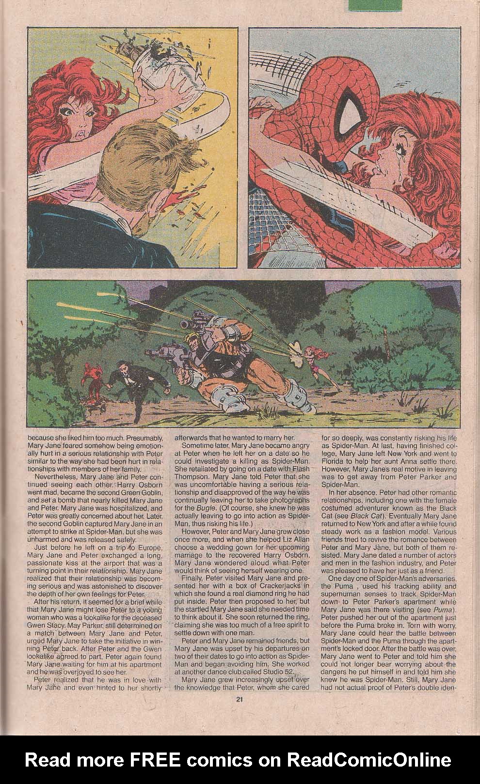 Read online The Official Handbook of the Marvel Universe: Update '89 comic -  Issue #8 - 50