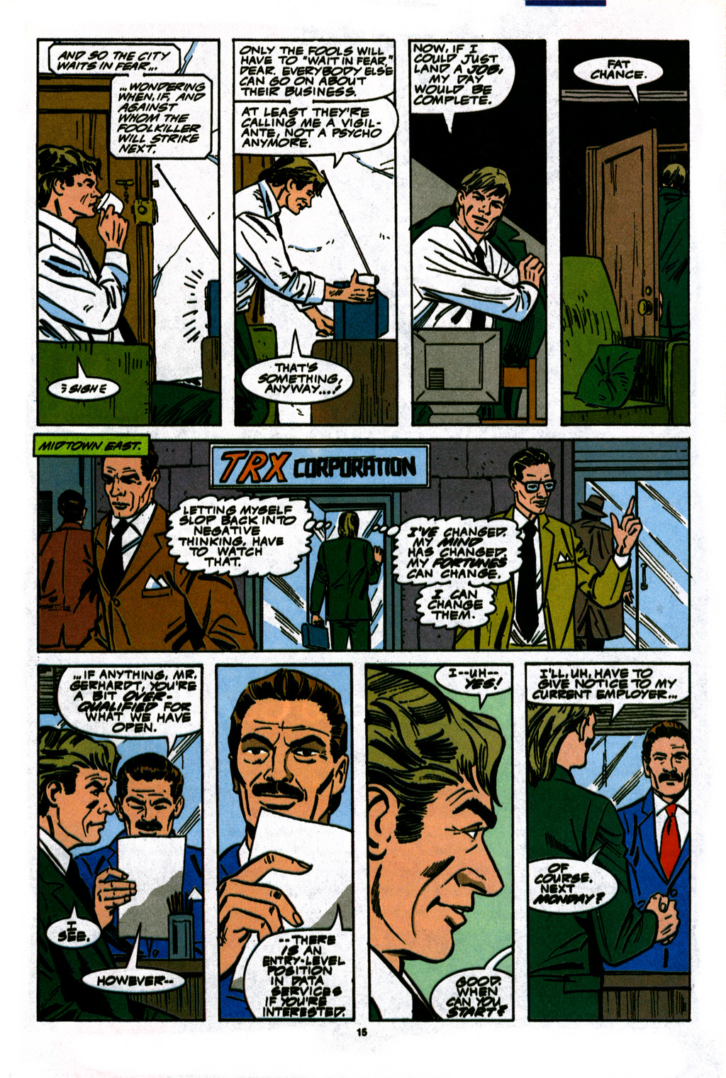Read online Foolkiller (1990) comic -  Issue #5 - 11
