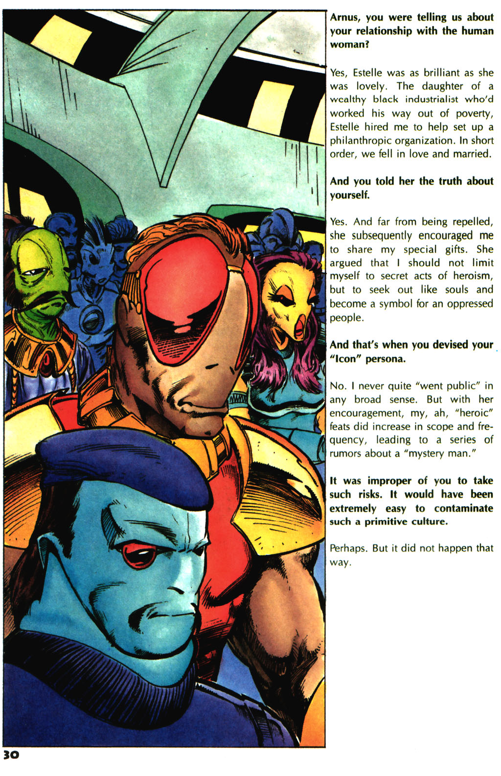 Read online Icon comic -  Issue #25 - 26