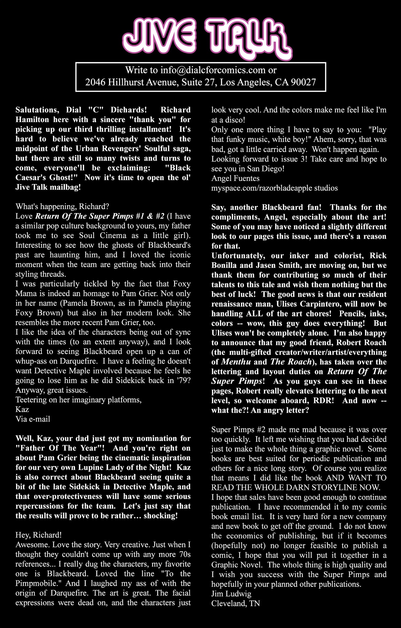 Read online Return of the Super Pimps comic -  Issue #3 - 24