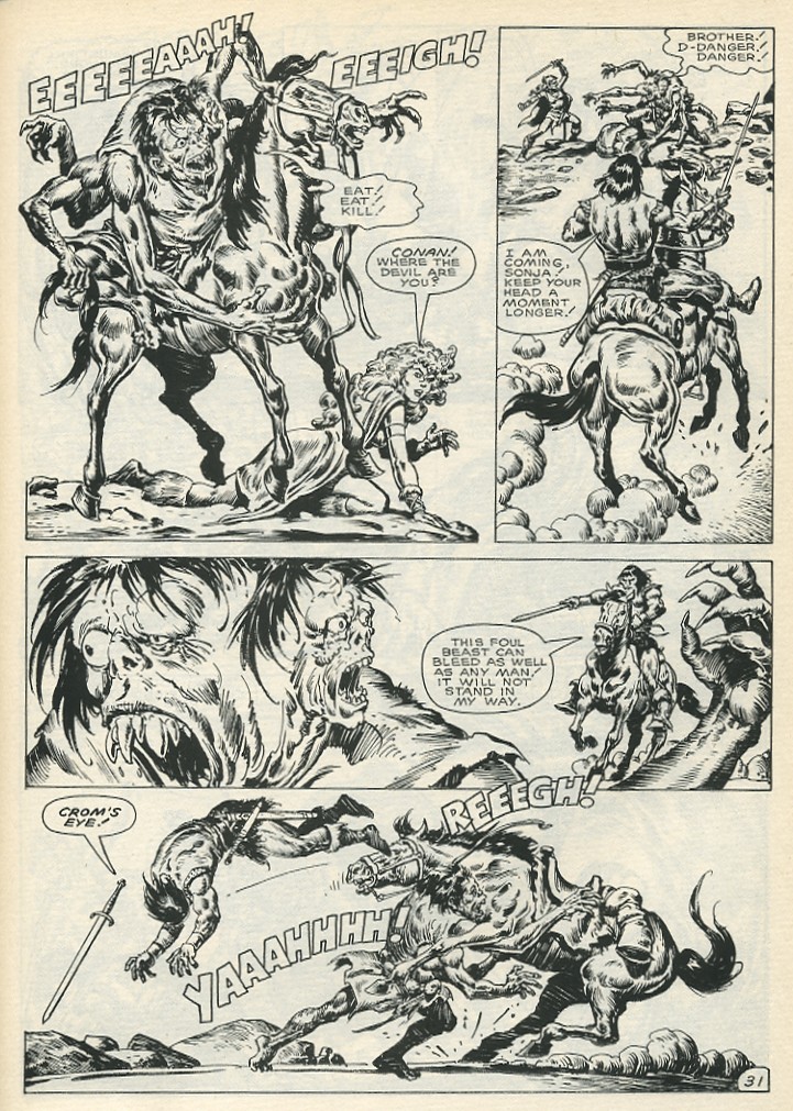 Read online The Savage Sword Of Conan comic -  Issue #144 - 37