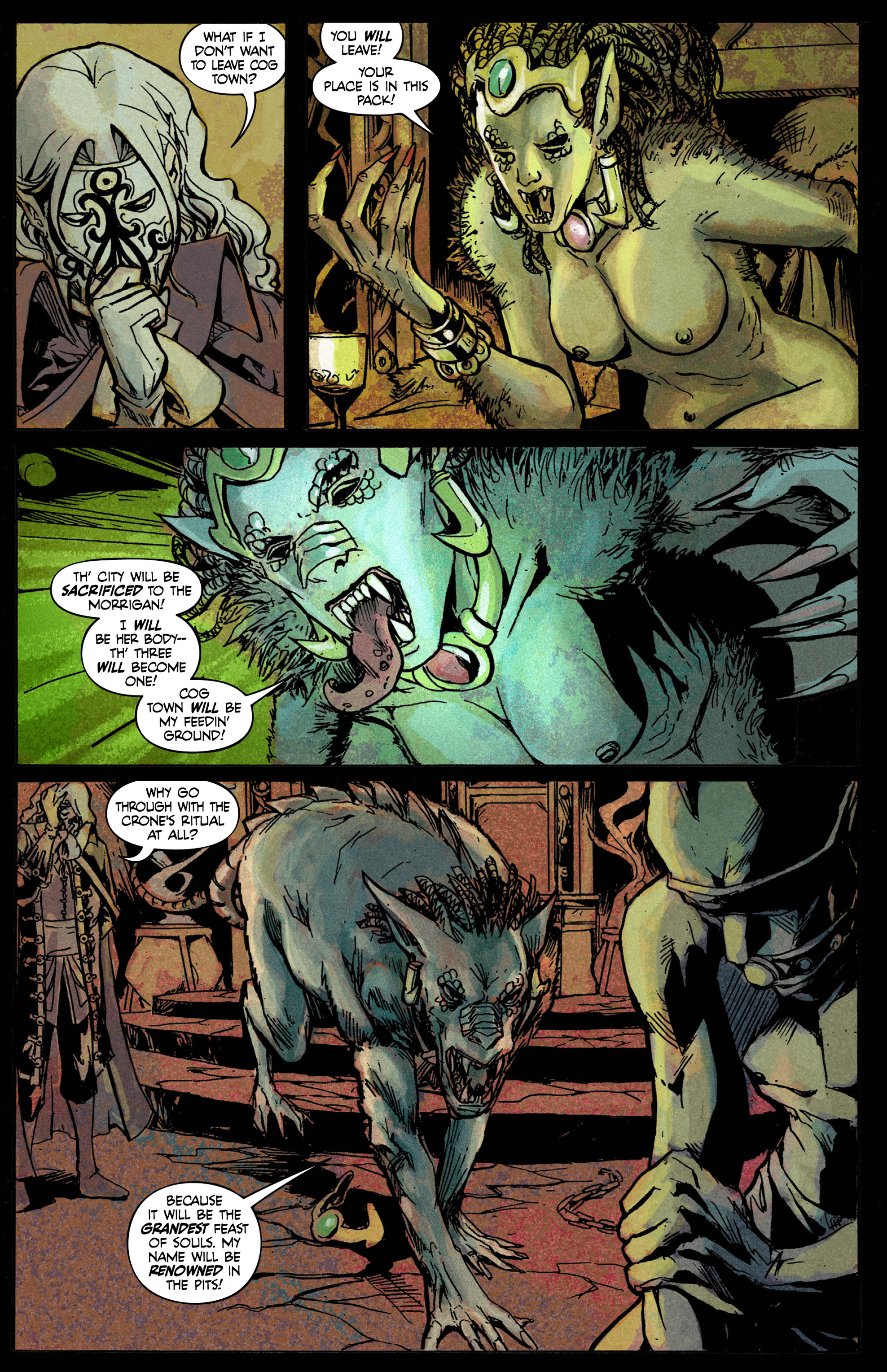 Read online Raven Nevermore comic -  Issue #5 - 10