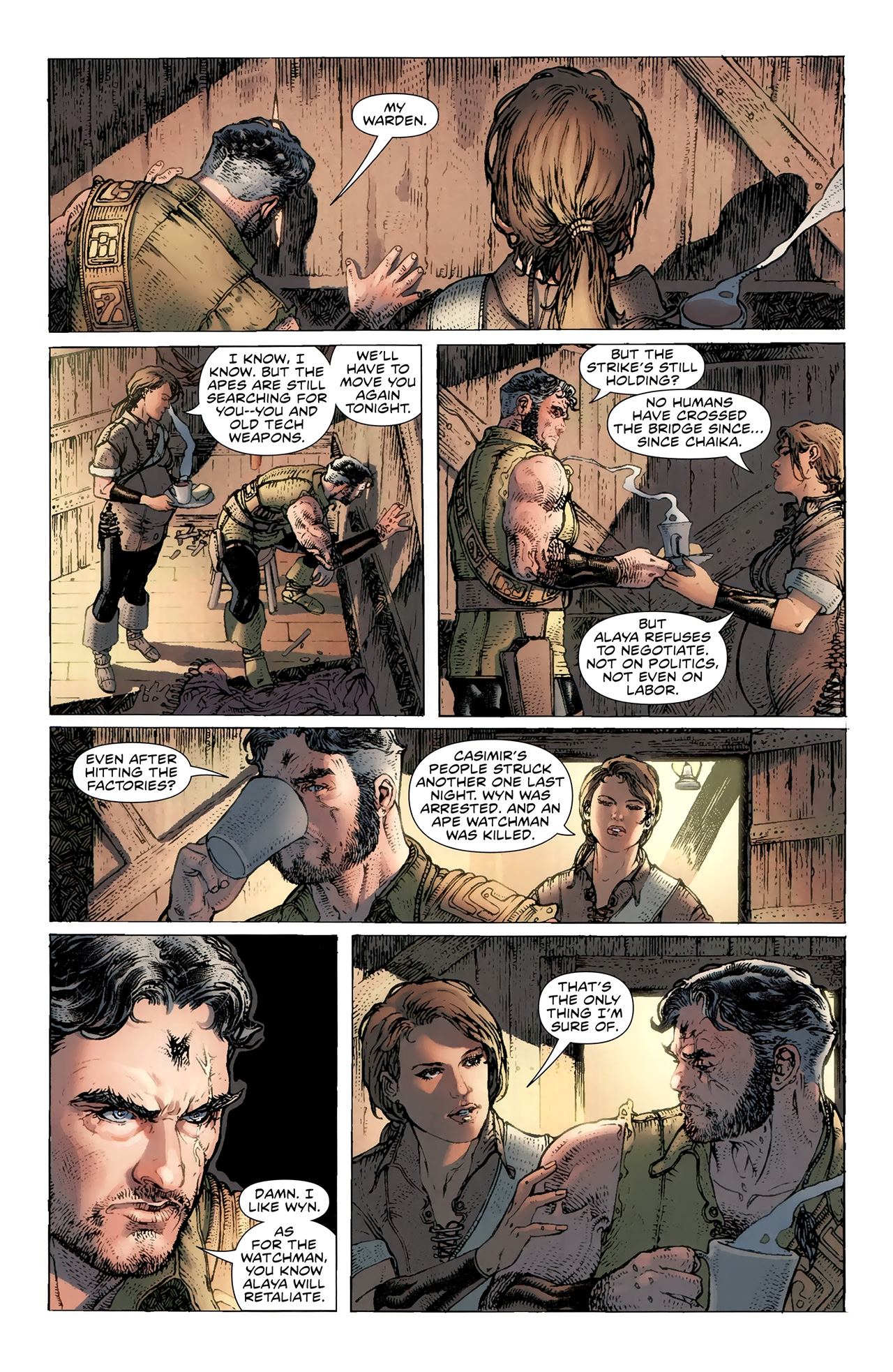 Read online Planet of the Apes (2011) comic -  Issue #5 - 12