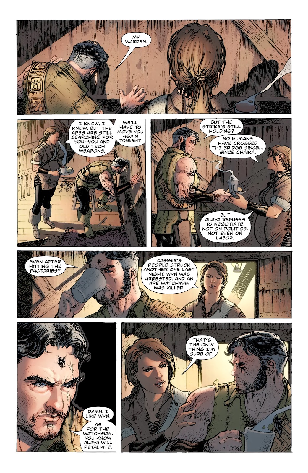 Planet of the Apes (2011) issue 5 - Page 12