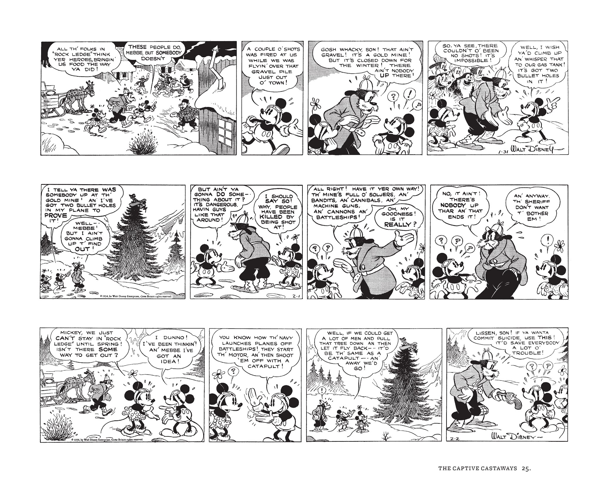 Read online Walt Disney's Mickey Mouse by Floyd Gottfredson comic -  Issue # TPB 3 (Part 1) - 25