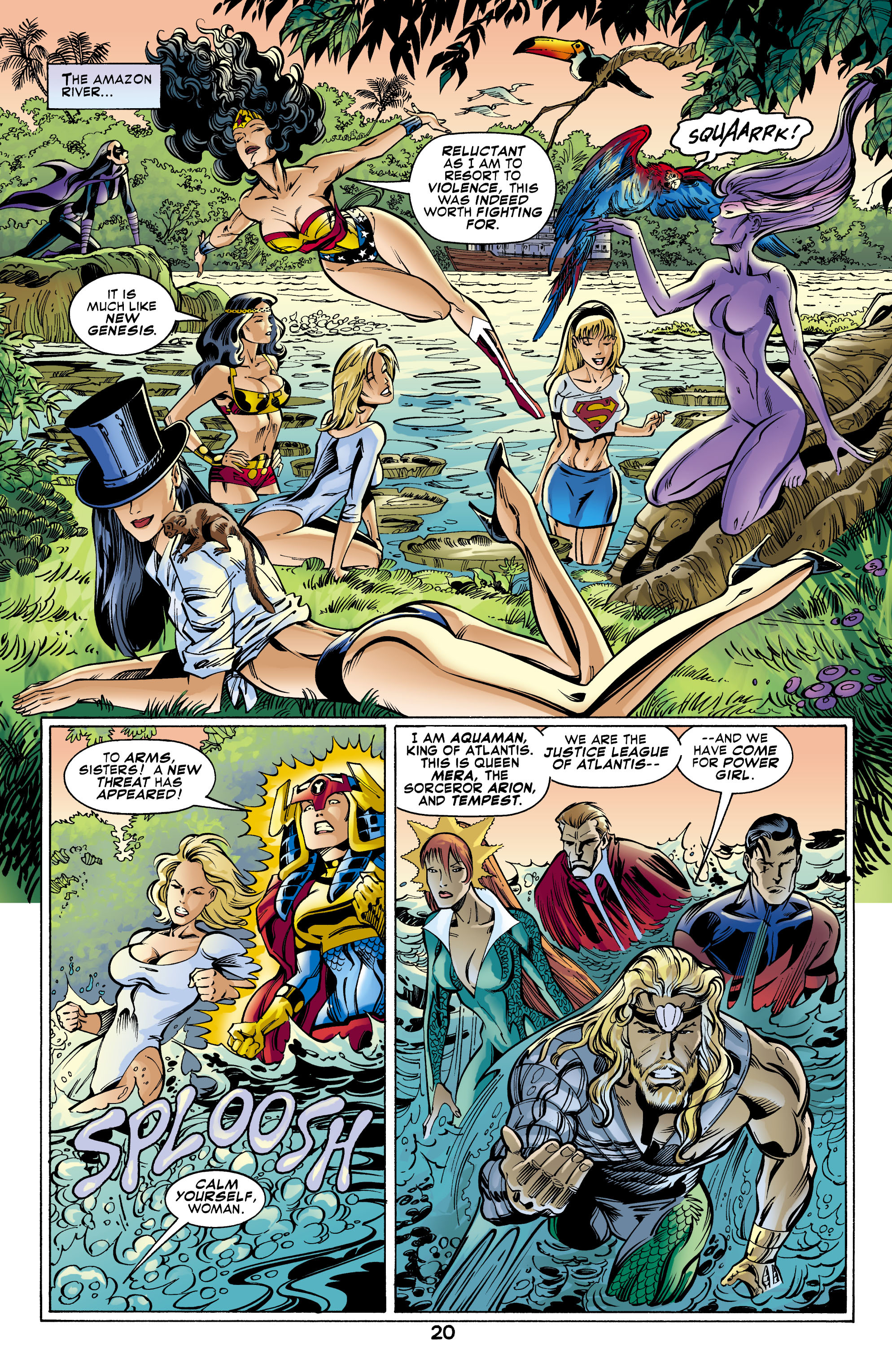 Read online Justice Leagues: Justice League of Amazons comic -  Issue # Full - 19