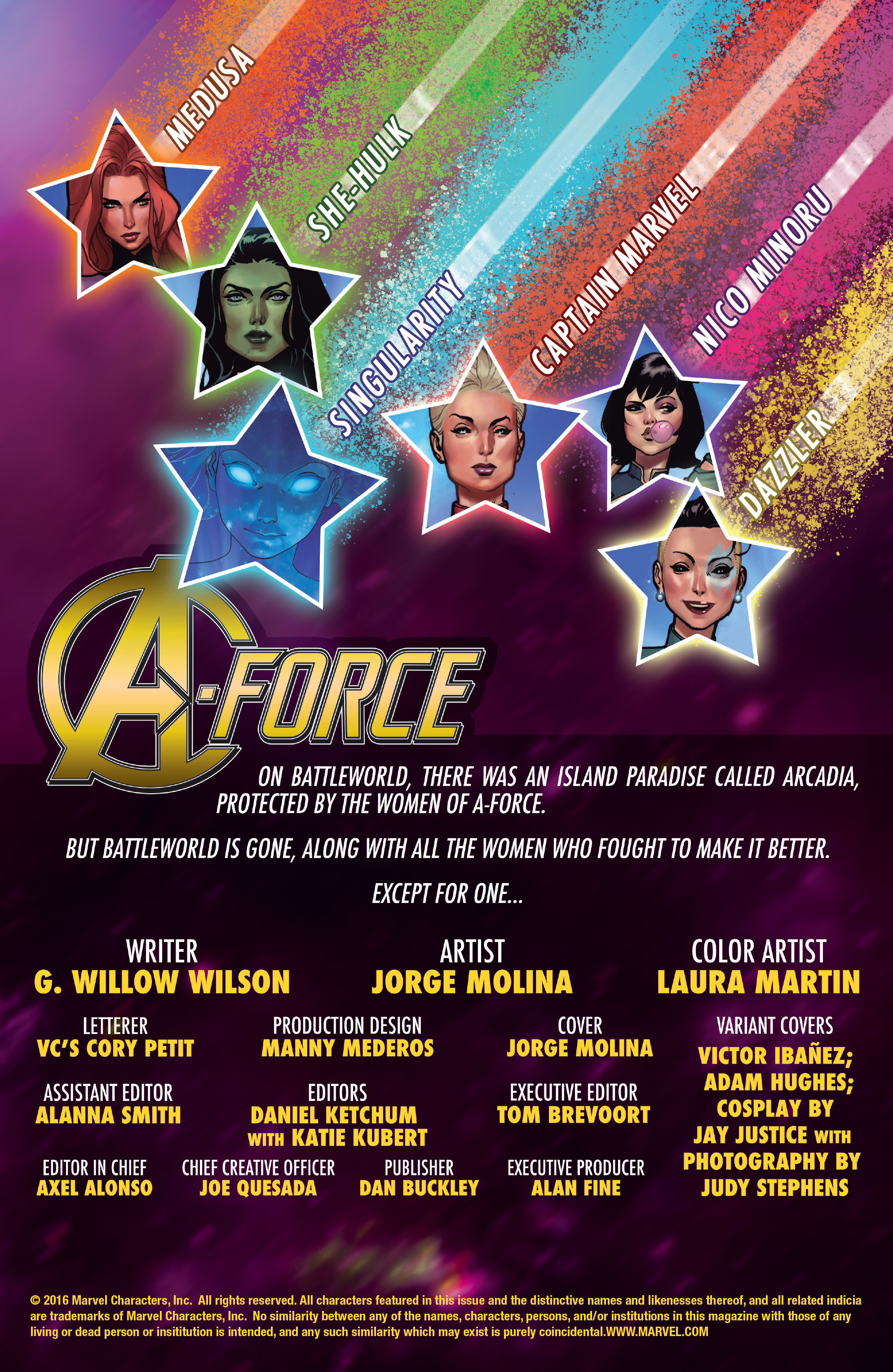 Read online A-Force (2016) comic -  Issue #1 - 2