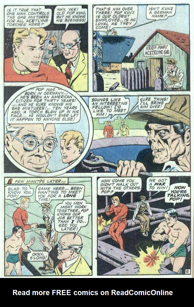 Read online Captain America Comics comic -  Issue #37 - 52