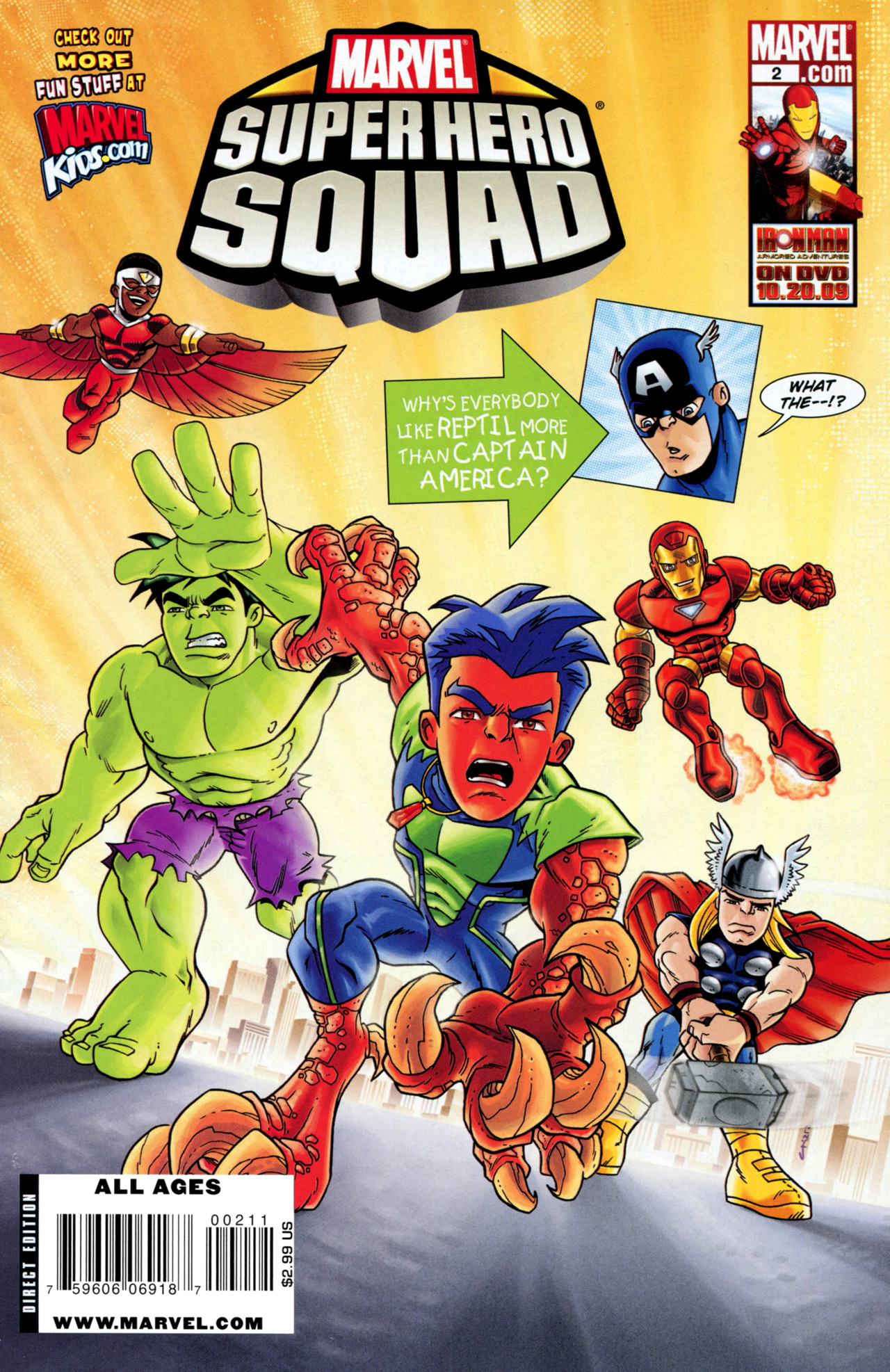 Read online Marvel Super Hero Squad comic -  Issue #2 - 1