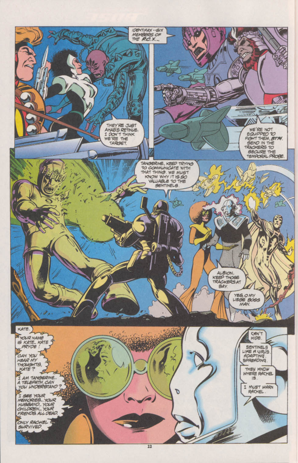 Read online Excalibur (1988) comic -  Issue #66 - 17
