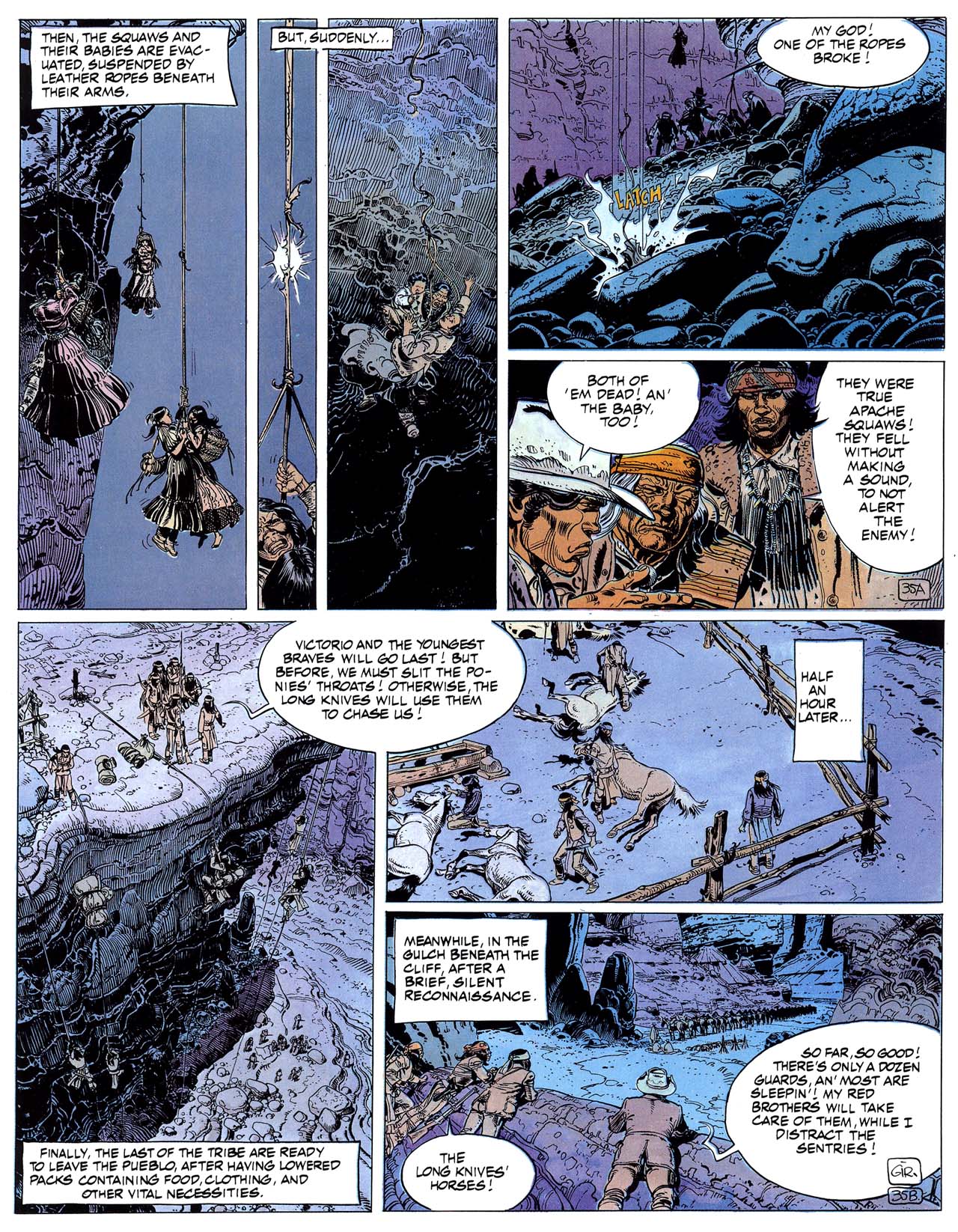 Read online Epic Graphic Novel: Blueberry comic -  Issue #3 - 86
