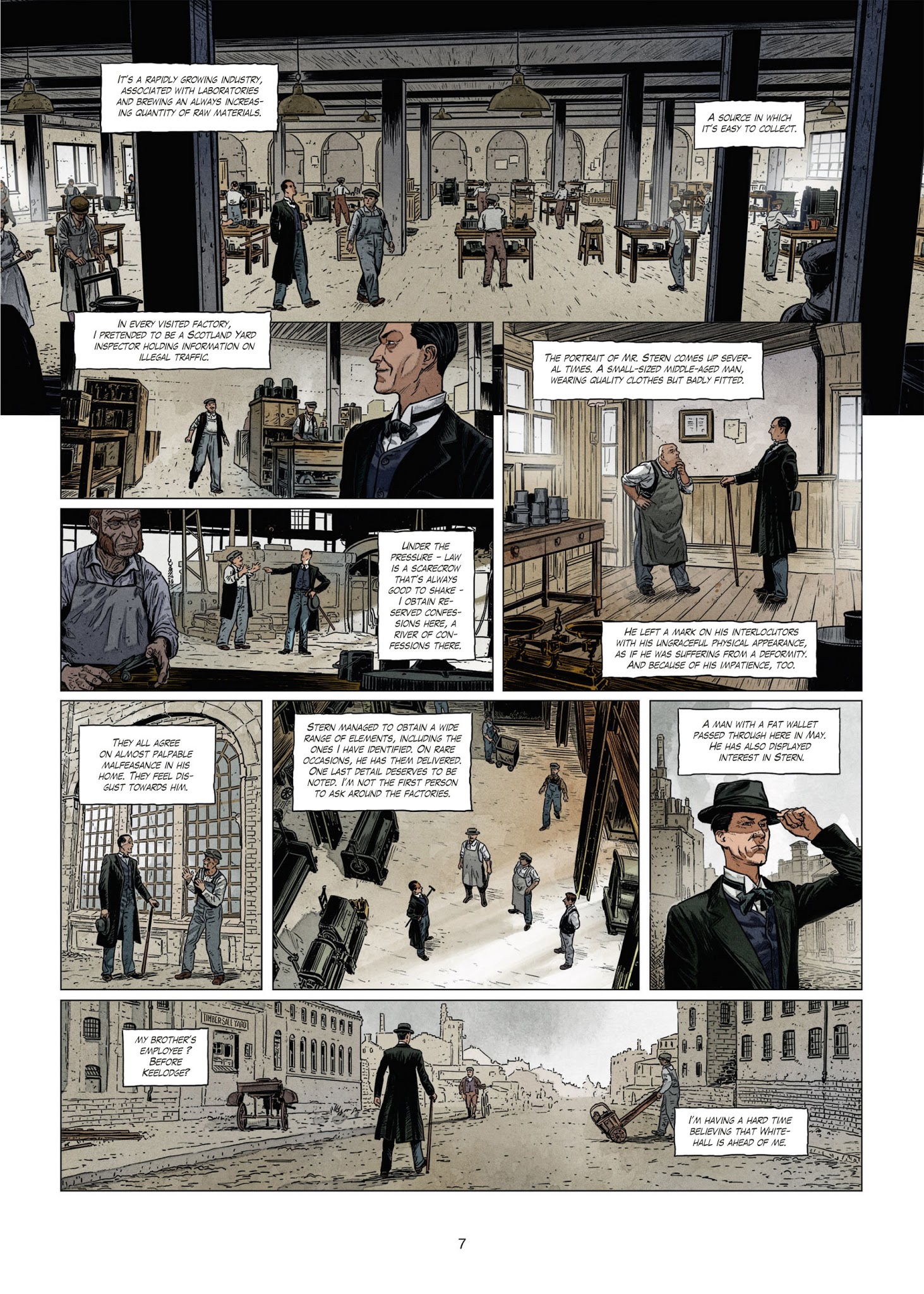 Read online Sherlock Holmes Society comic -  Issue #2 - 7