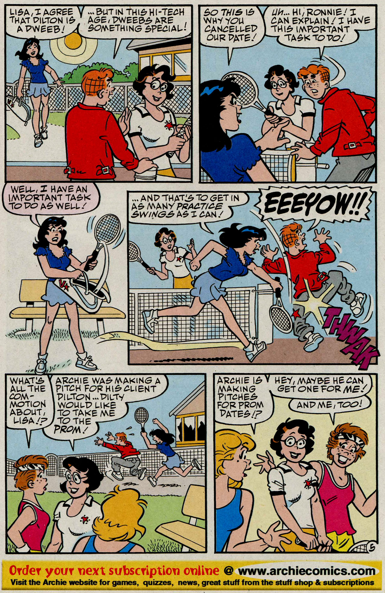 Read online Archie (1960) comic -  Issue #585 - 6