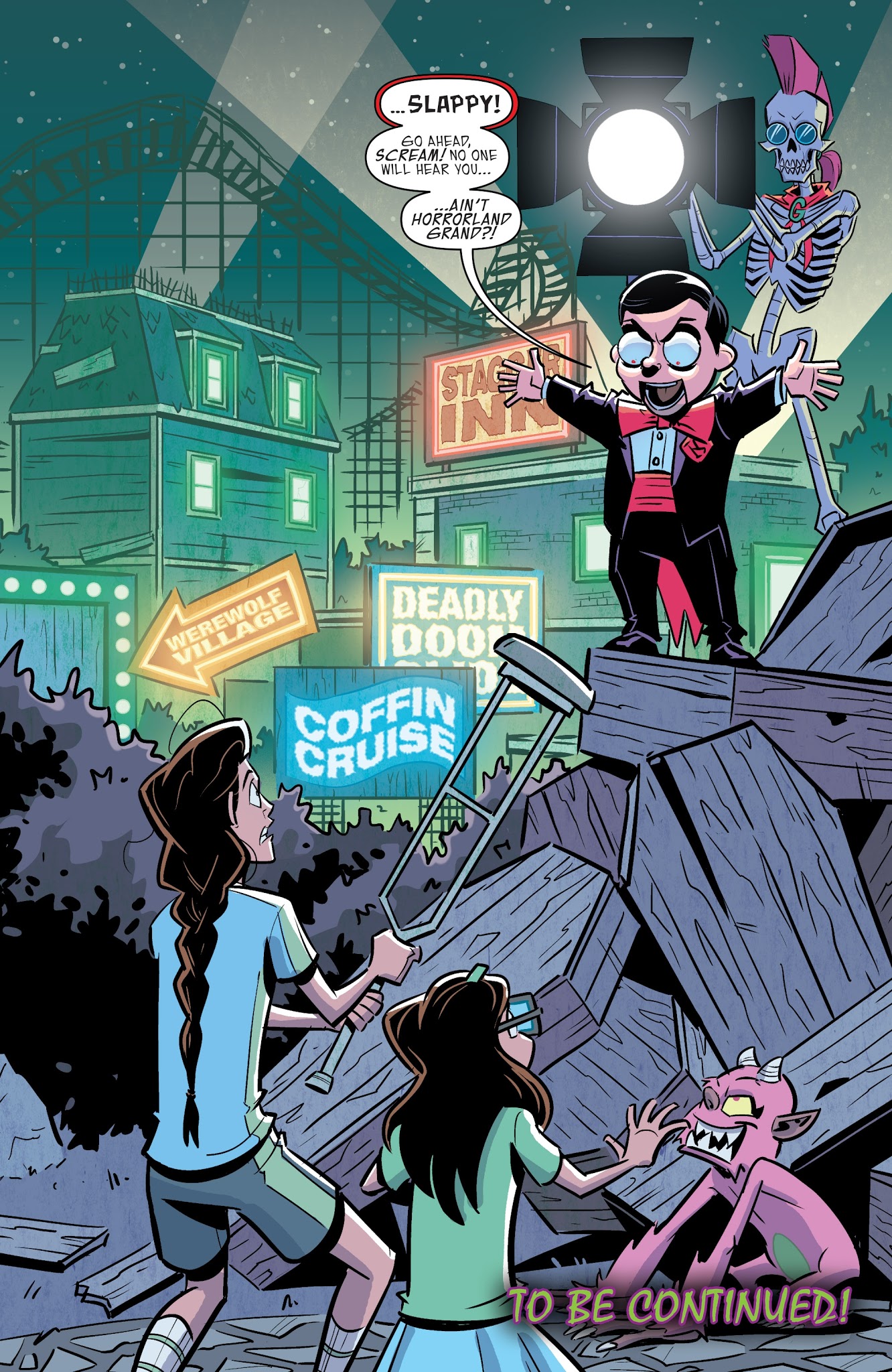 Read online Goosebumps: Monsters At Midnight comic -  Issue #1 - 22