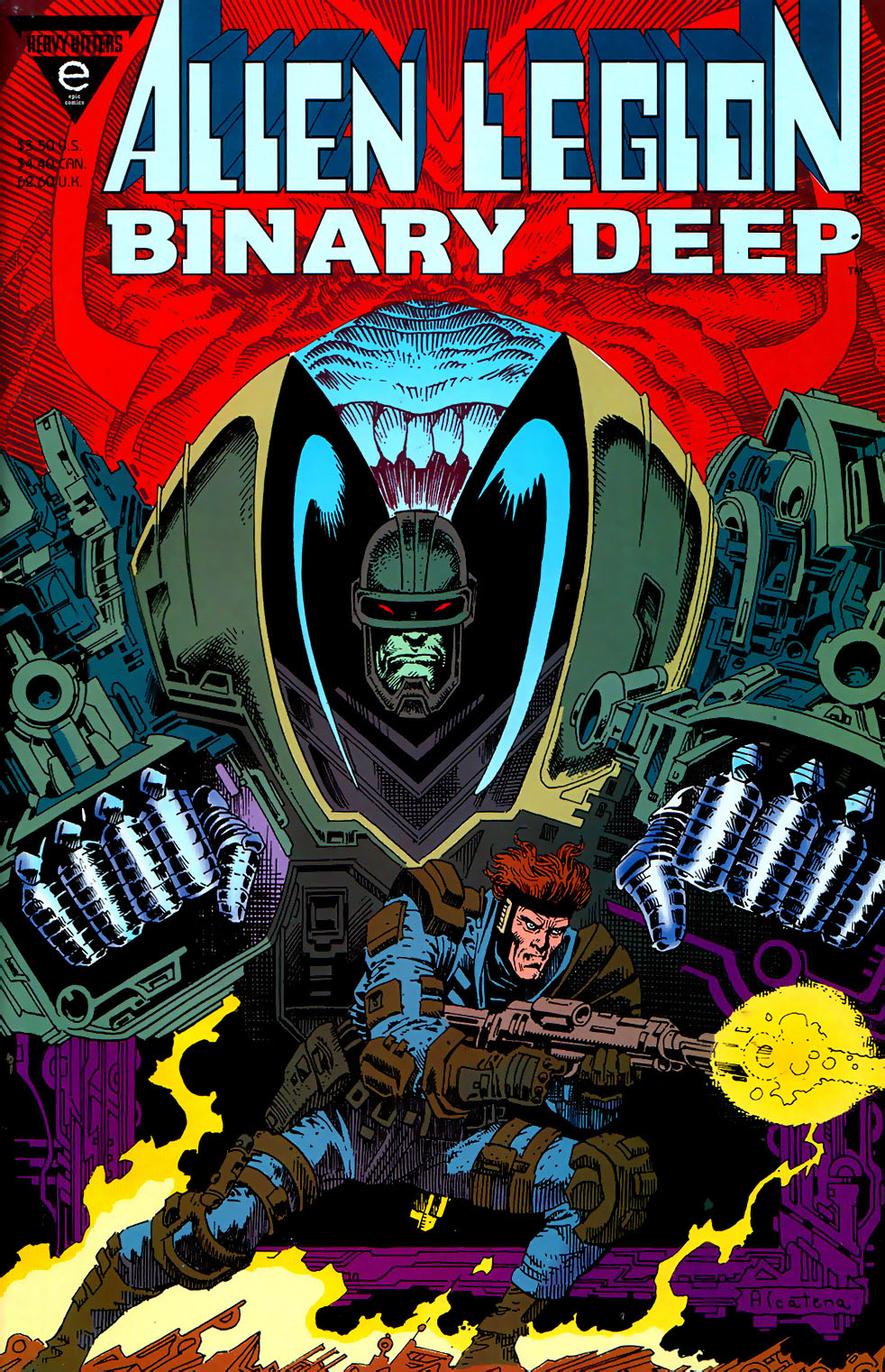 Read online Alien Legion: Binary Deep comic -  Issue # Full - 1