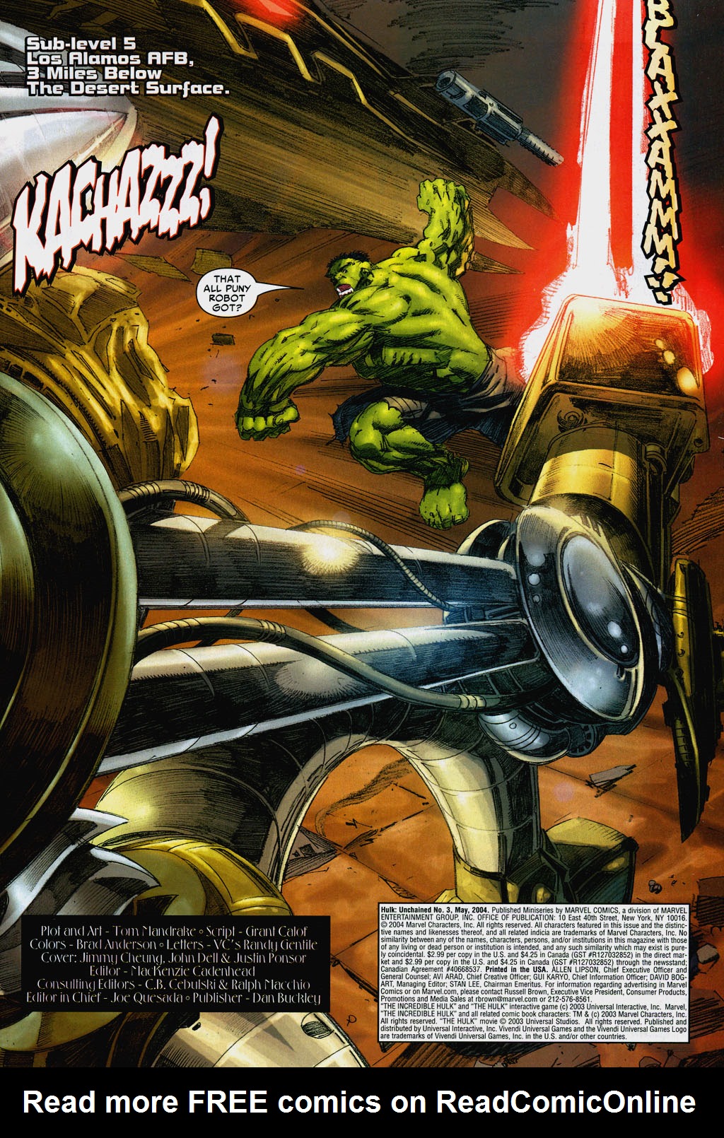 Read online Hulk: Unchained comic -  Issue #3 - 2