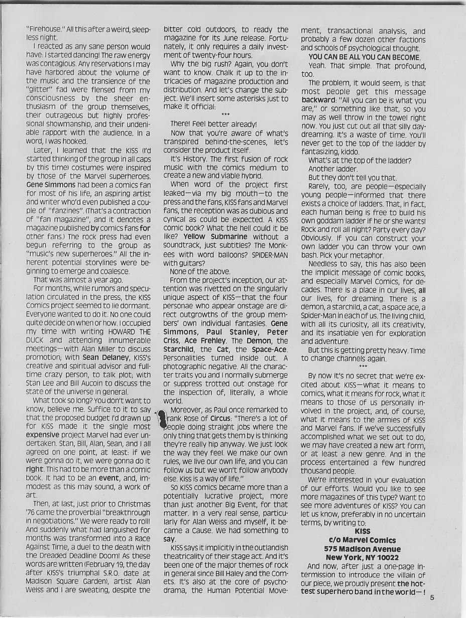 Read online Marvel Comics Super Special comic -  Issue #1 - 5