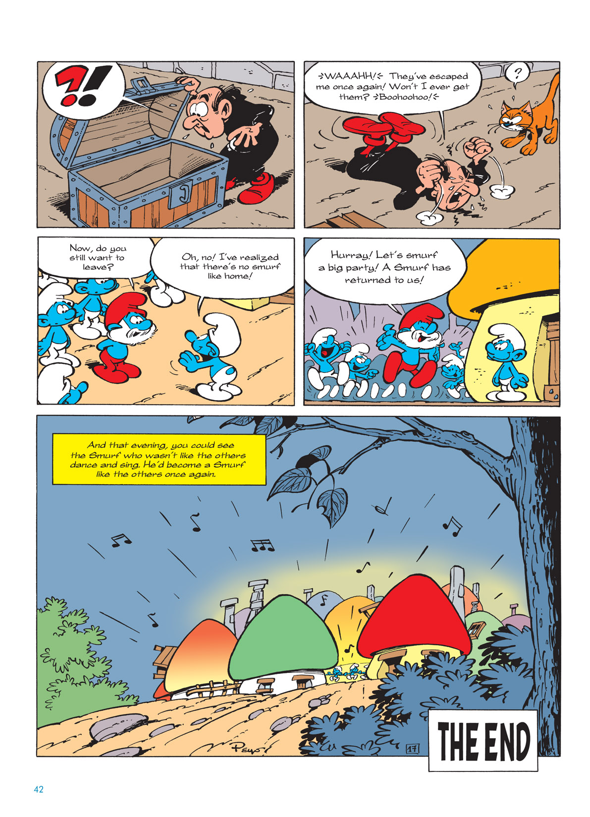Read online The Smurfs comic -  Issue #9 - 42
