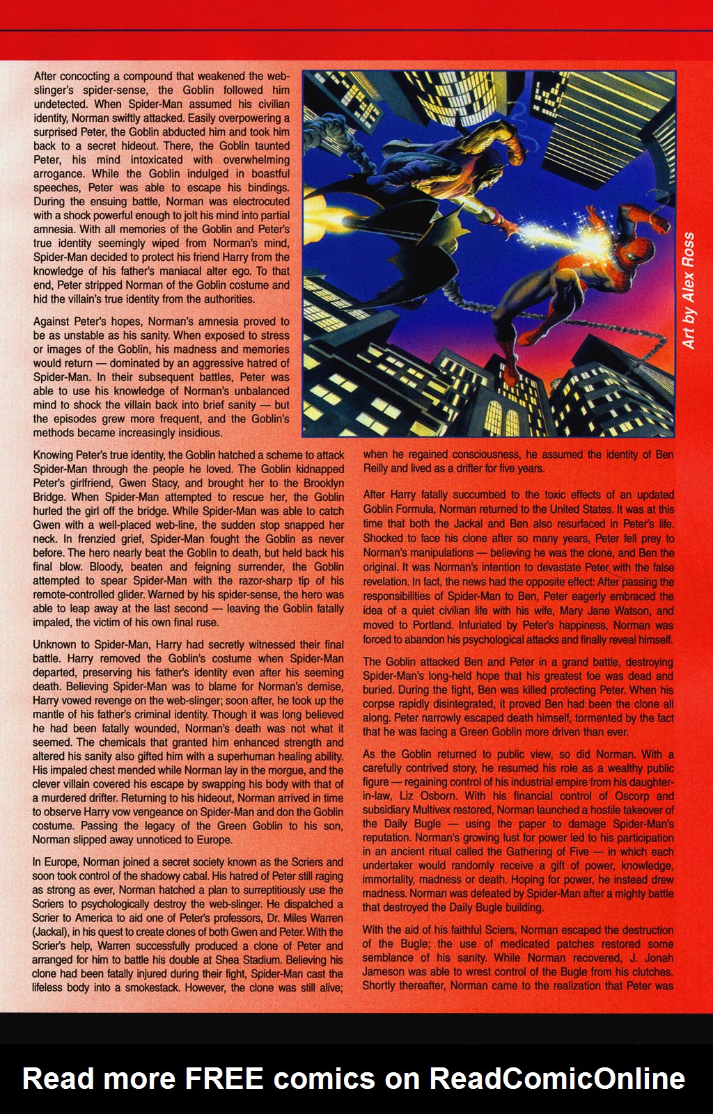 Read online Official Handbook of the Marvel Universe: Spider-Man 2004 comic -  Issue # Full - 17