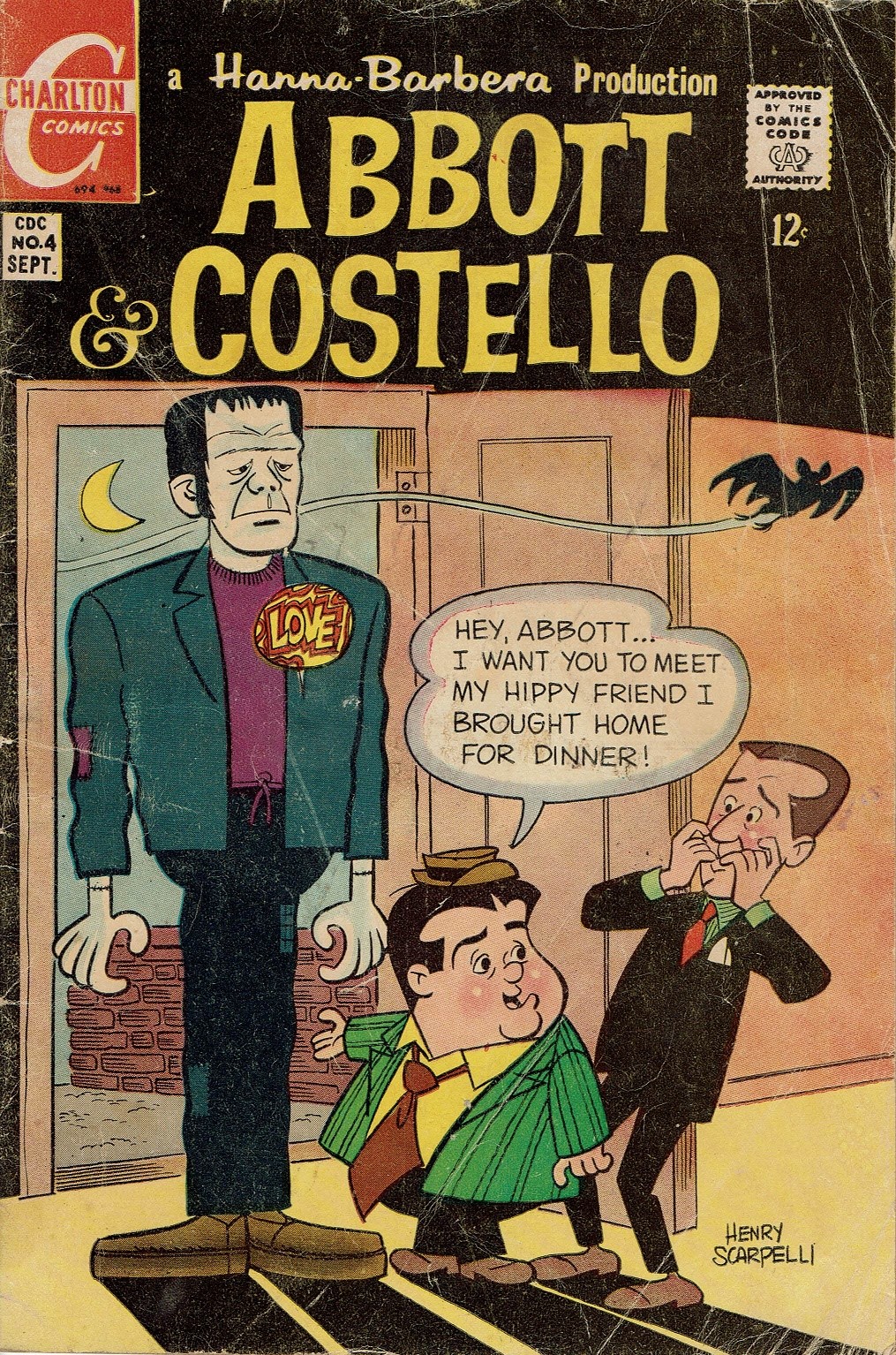 Read online Abbott & Costello comic -  Issue #4 - 1