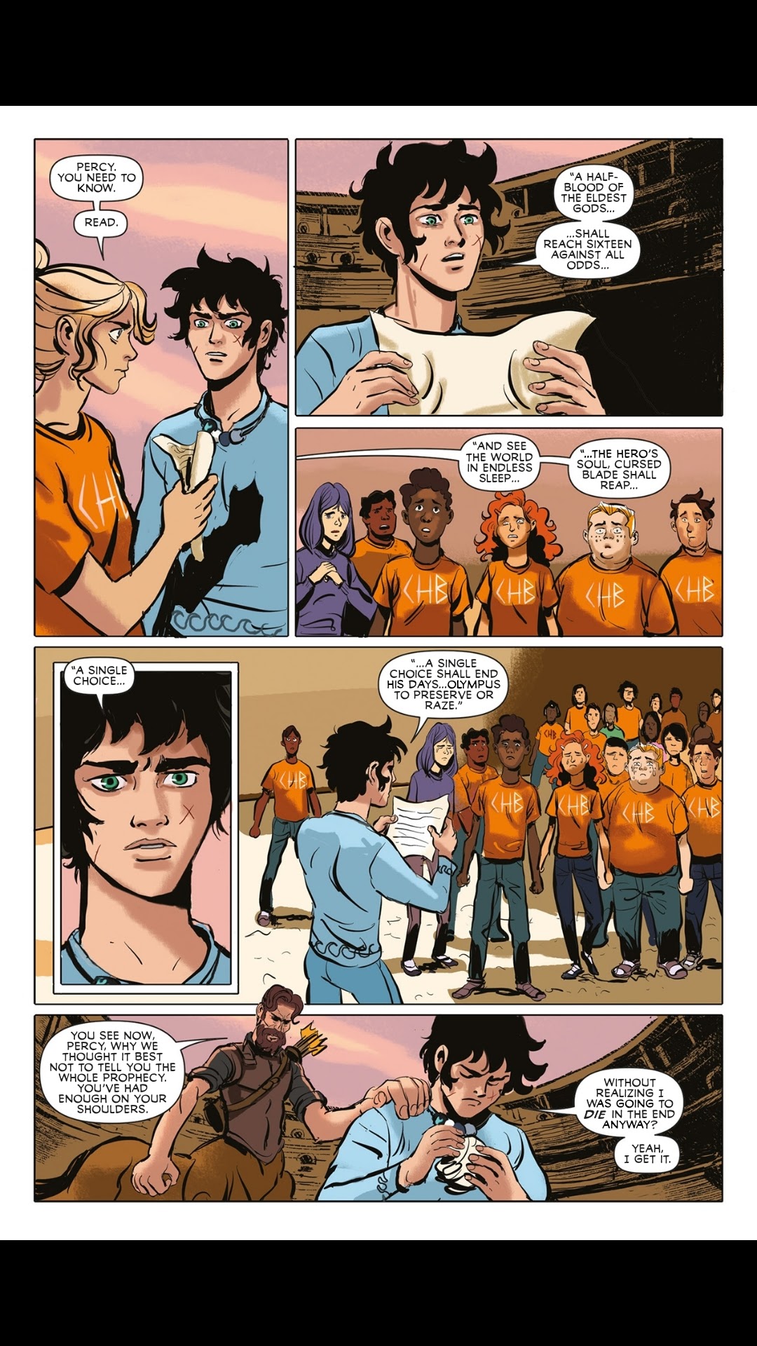 Read online Percy Jackson and the Olympians comic -  Issue # TPB 5 - 18