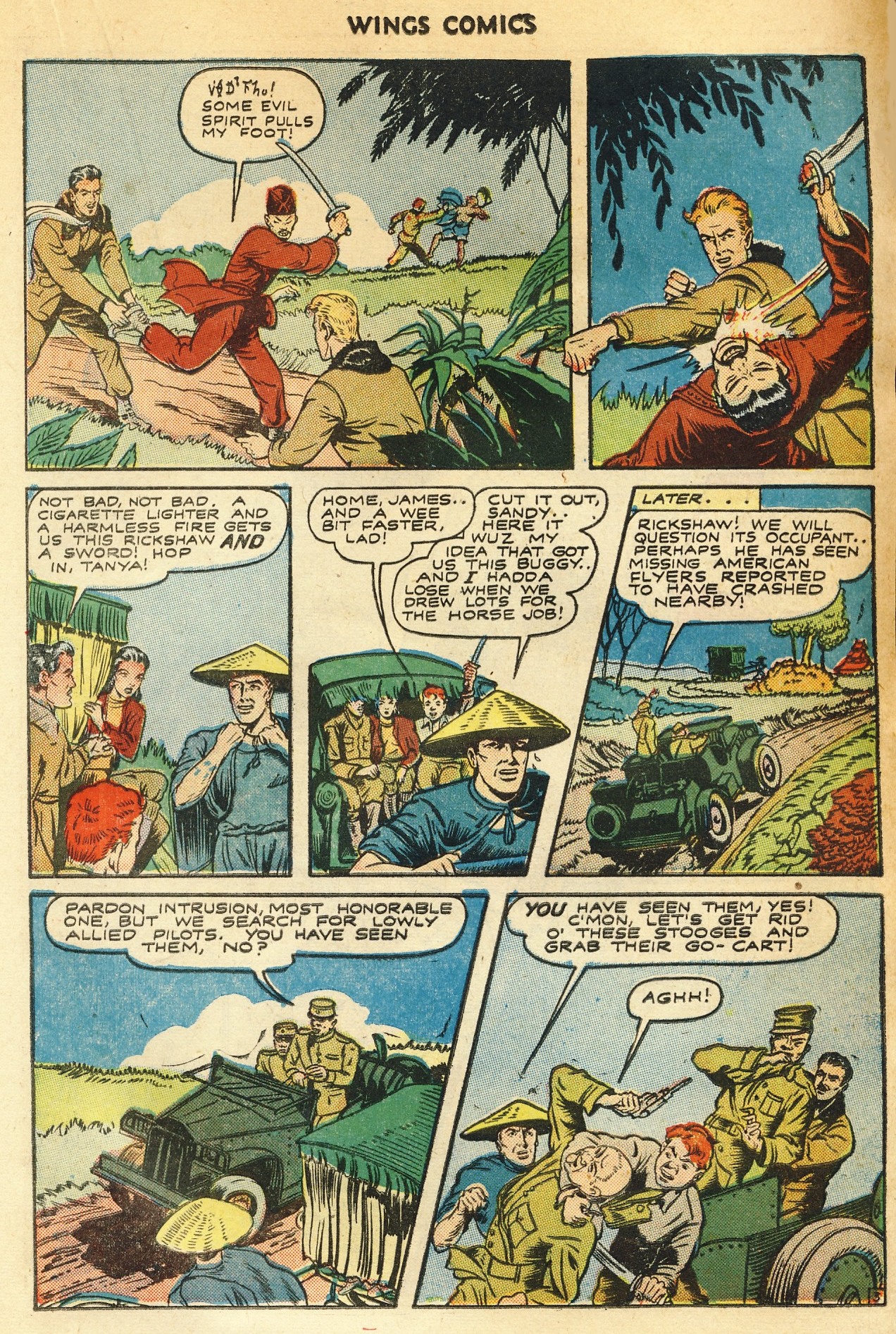 Read online Wings Comics comic -  Issue #44 - 31