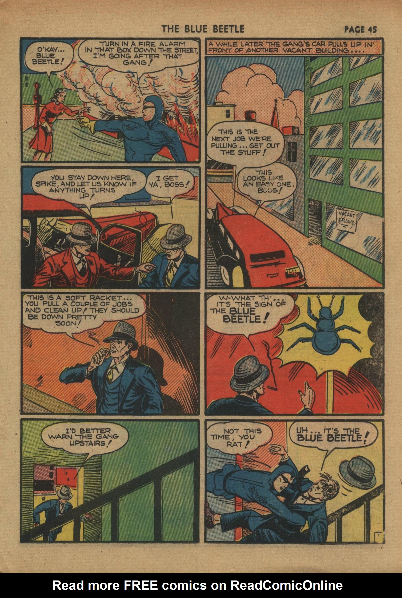 Read online The Blue Beetle comic -  Issue #2 - 47